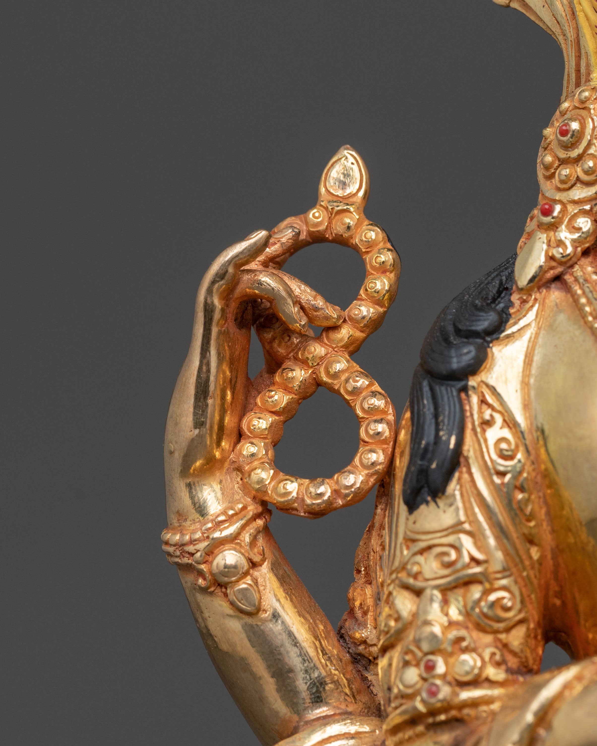 Chenrezig Handcrafted Himalayan Sculpture | Tibetan Buddhist Art
