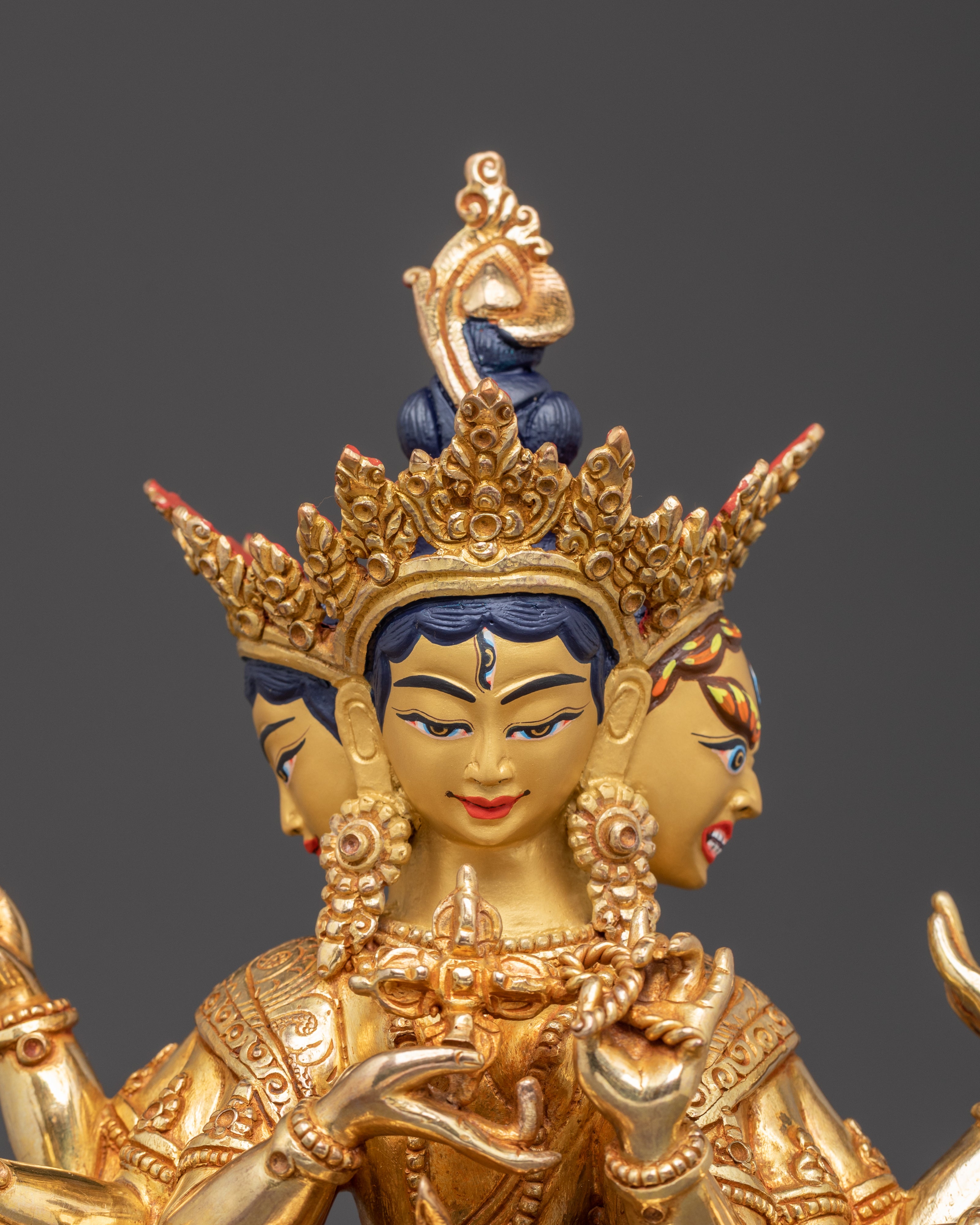 Handmade Statue Of Buddhist Healing Goddess Namgyalma