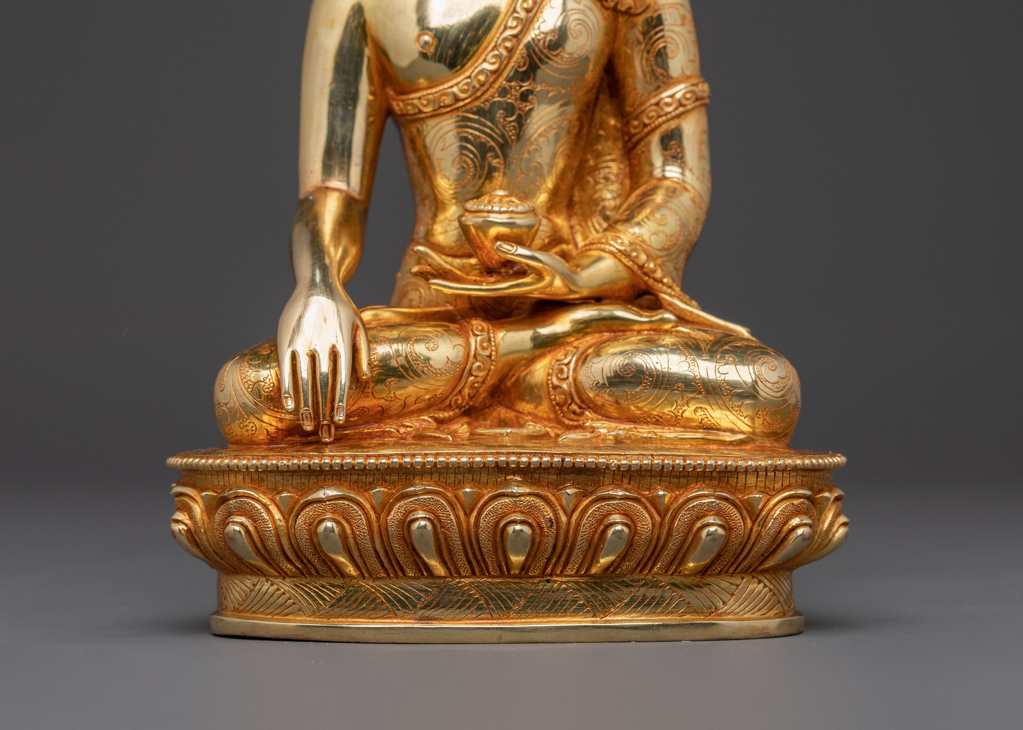 Five Dhyani Buddha Divine Statue Set | Altar Decor