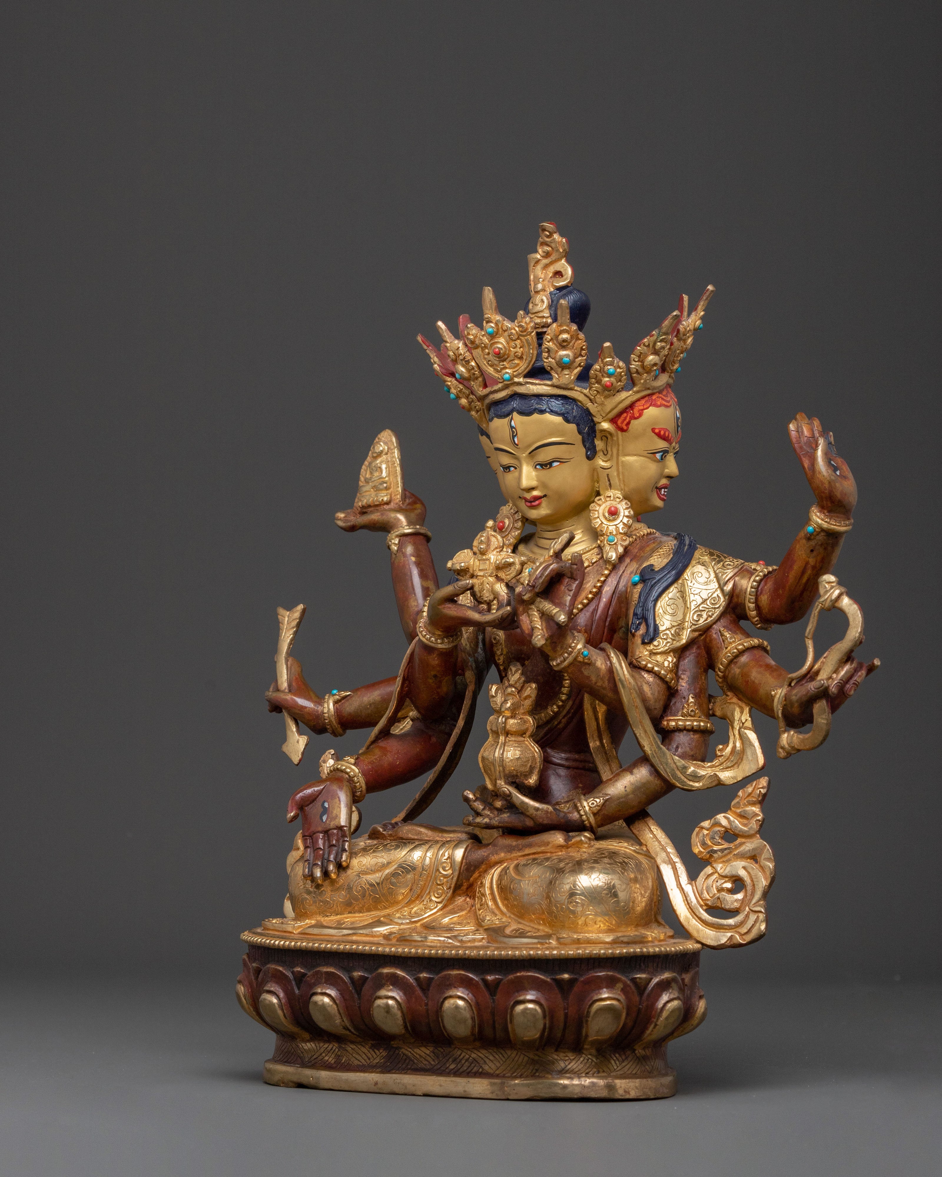 Namgyalma: 24K Gold Gilded Blessing Statue
