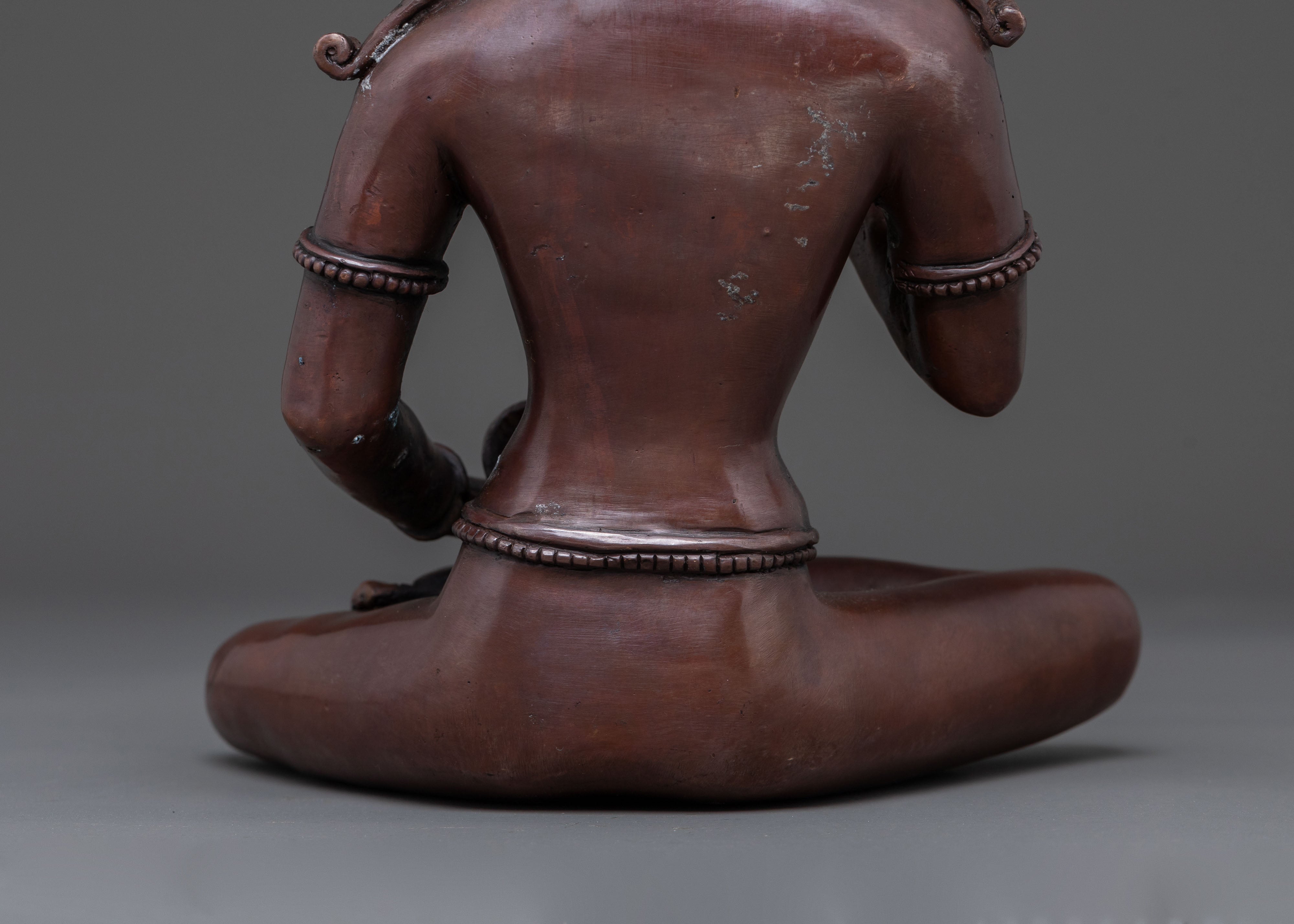 Vajrasattva Sacred Sculpture: Handcrafted Devotion