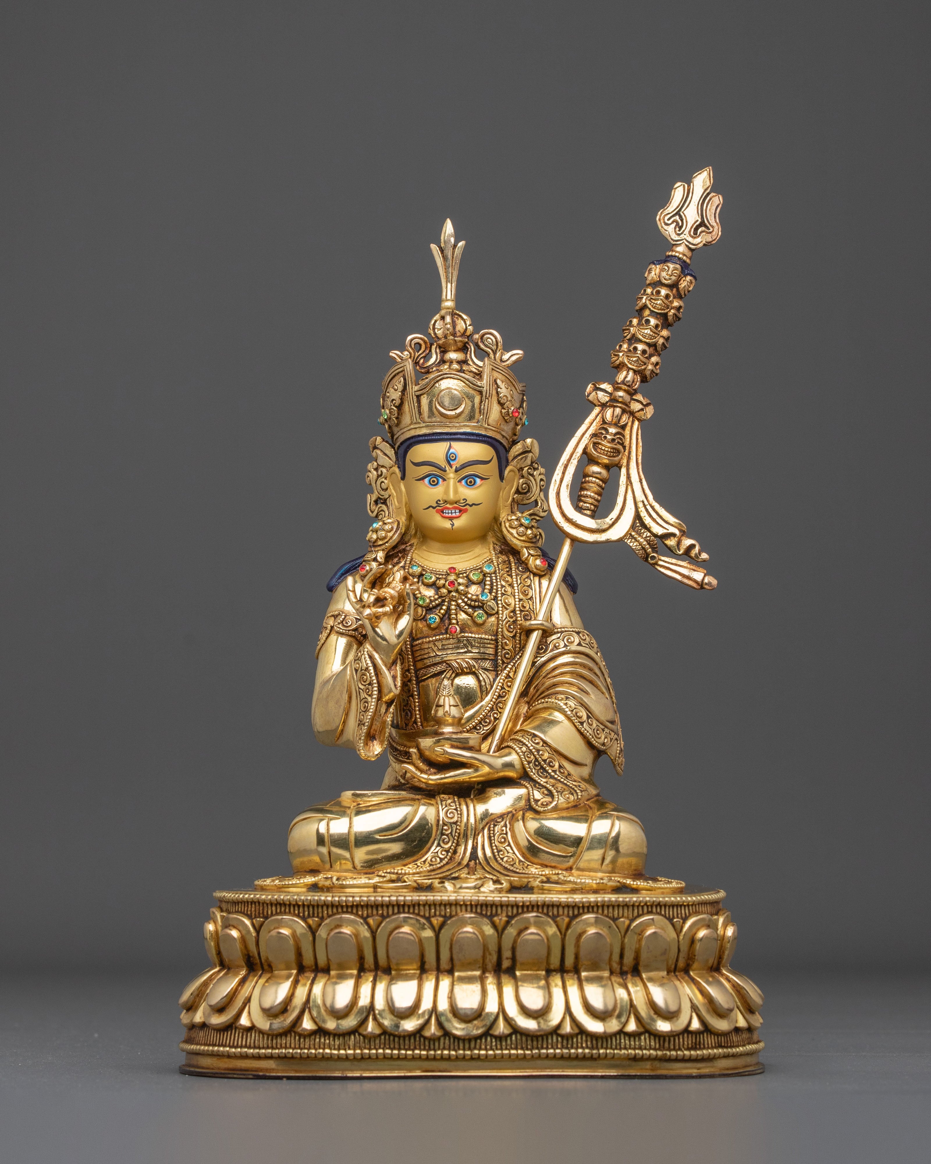 Guru Tsokye Dorje Lotus Born Master Statue | Representing Wisdom