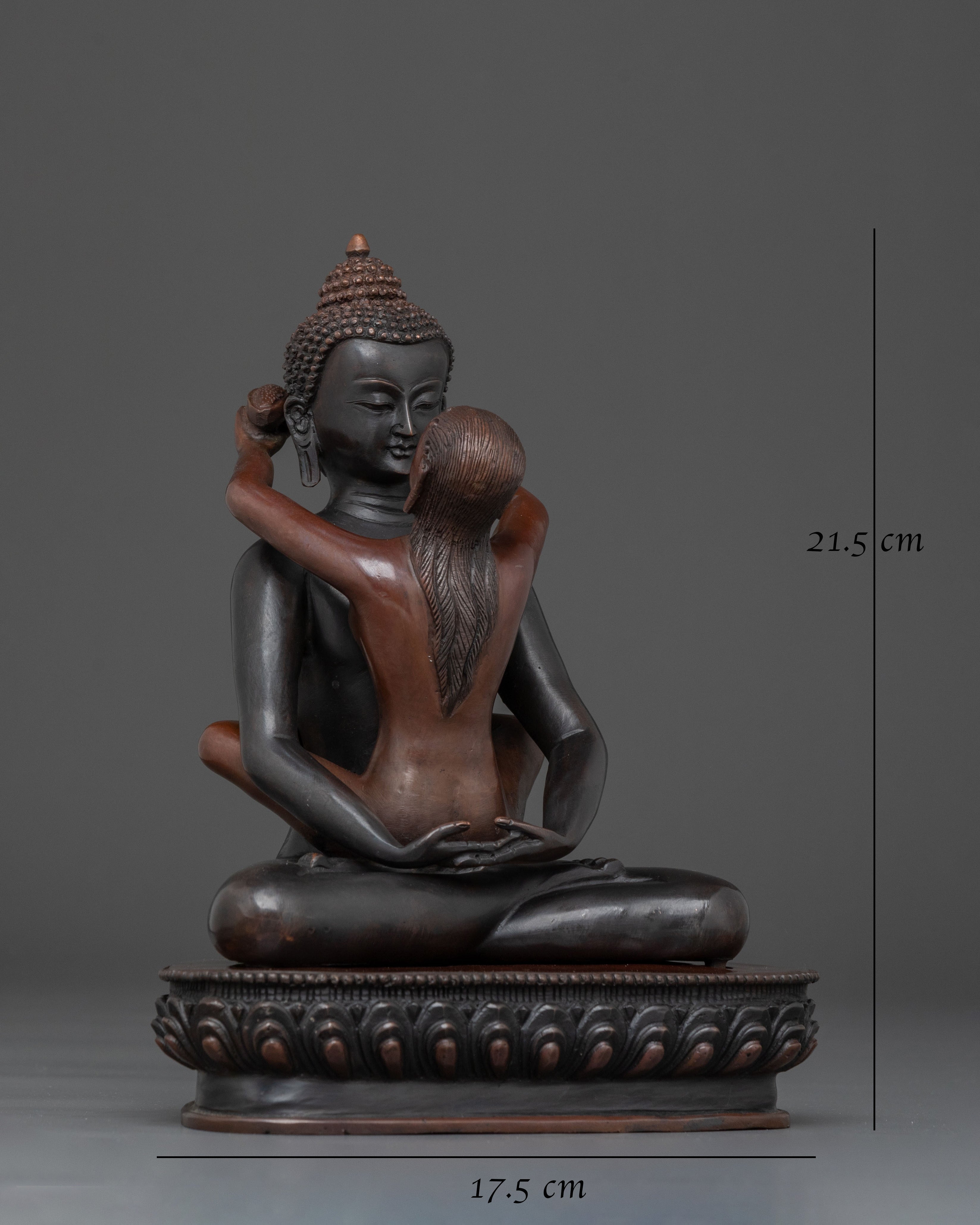 Handcrafted Samantabhadra with Consort Statue