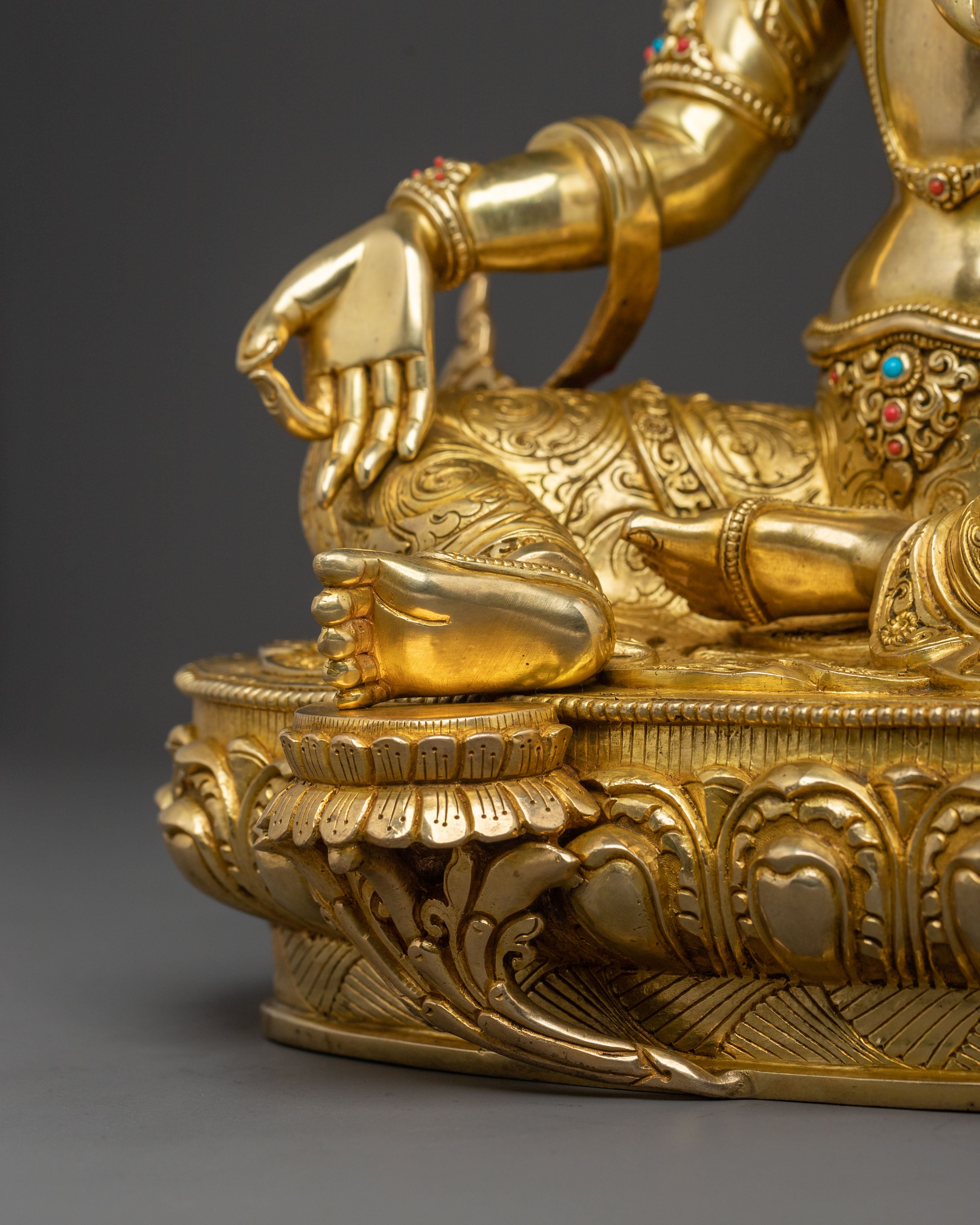 Mother Green Tara Statue | Tibetan Buddhist Guardian