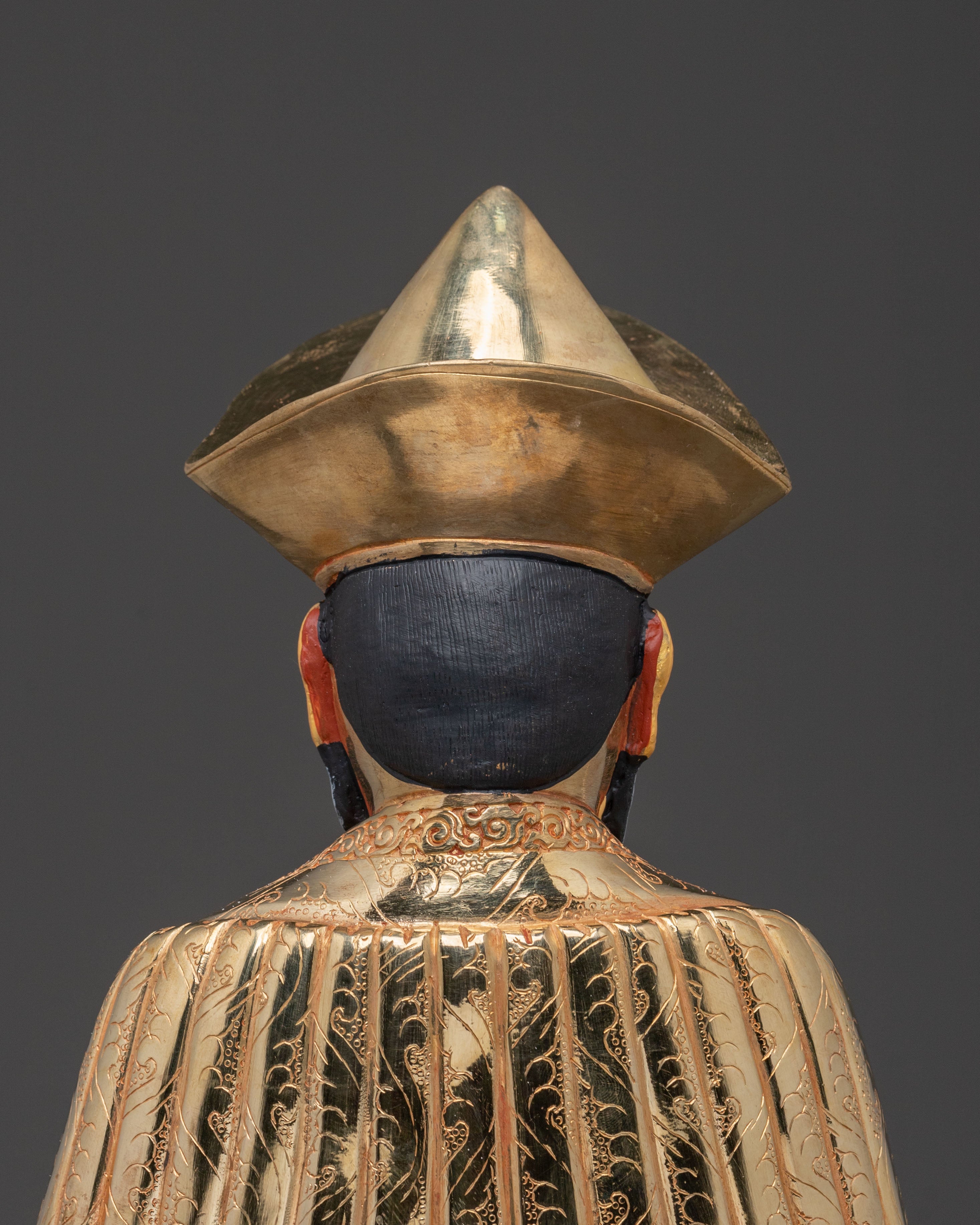 Guru Shapdum Golden Statue | Spiritual Master