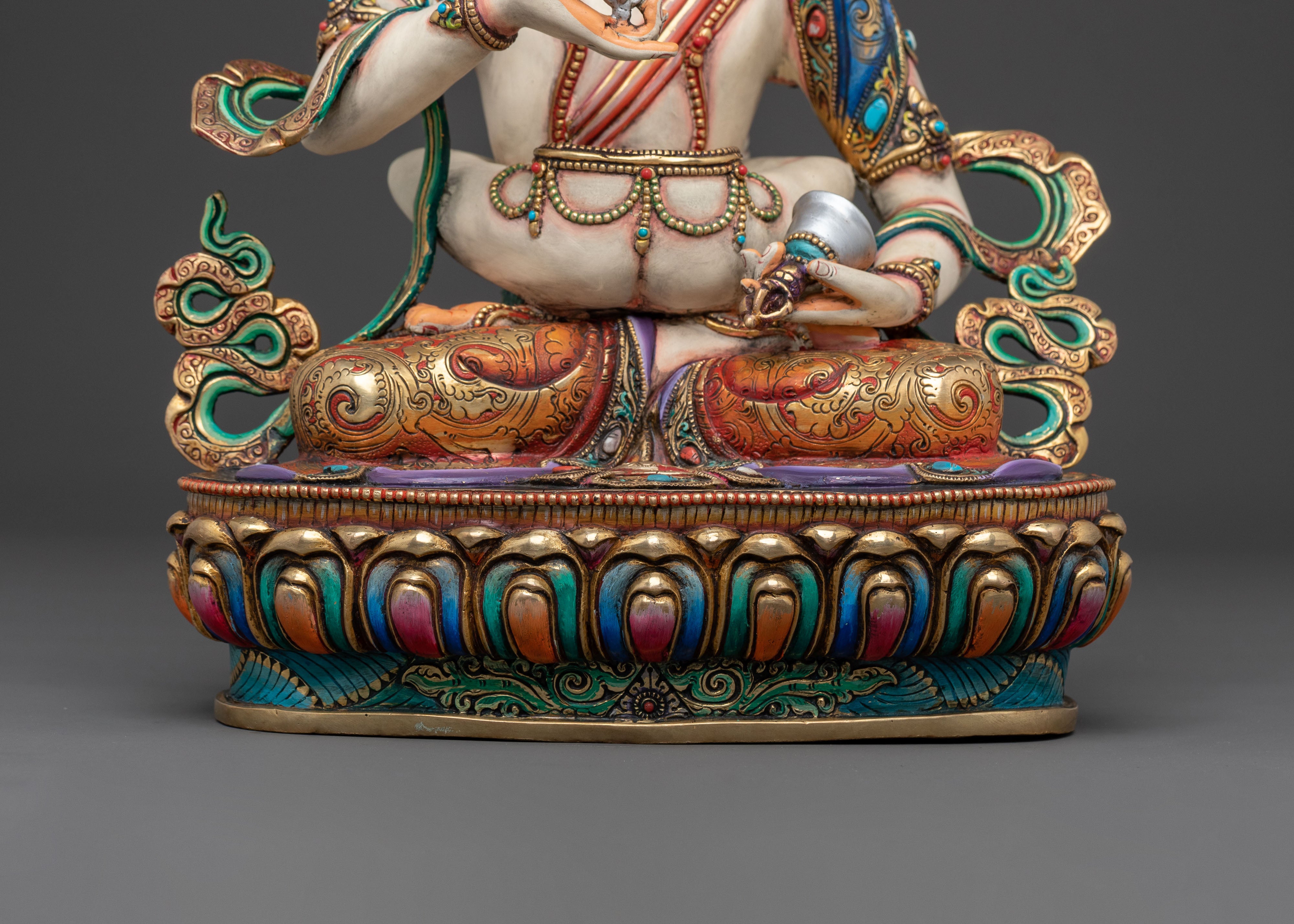 Vajrasattva Statue with Vajragarvi | Sacred Union