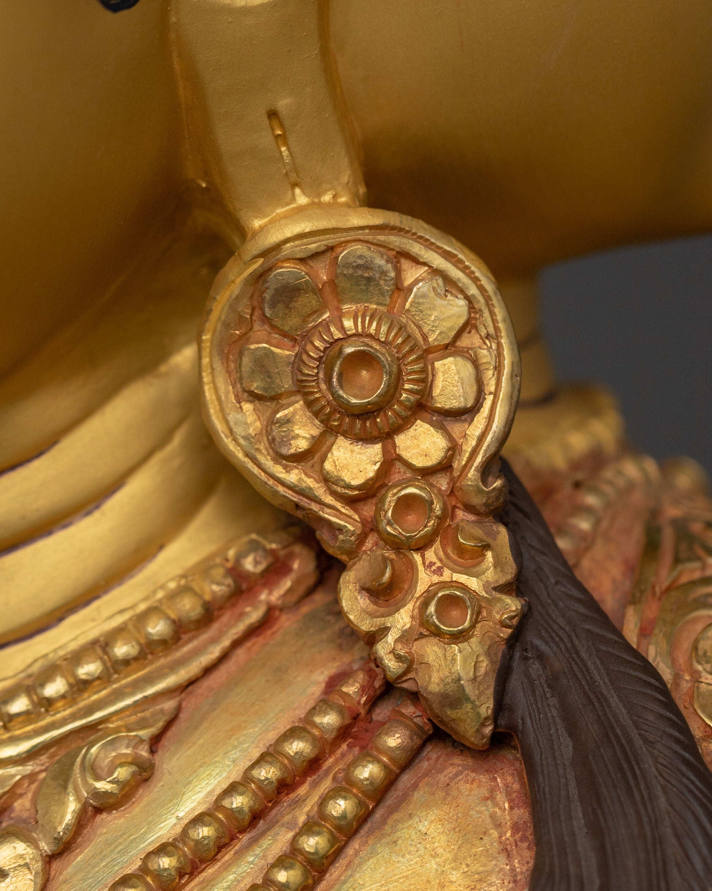 Namgyalma Buddhist Deity Statue | 24K Gold Gilded Sacred Sculpture