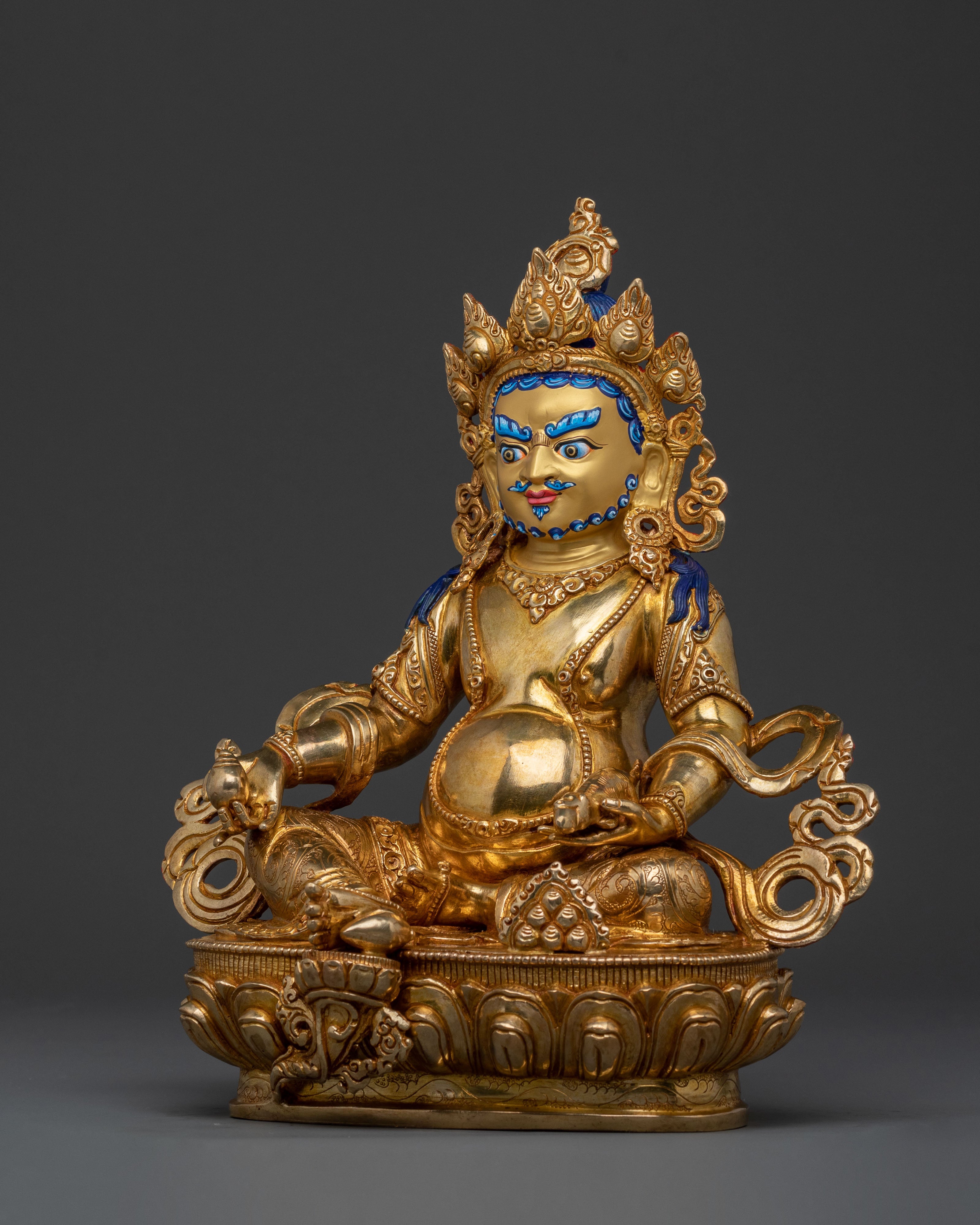 Prosperity Deity: Dzambhala Sculpture