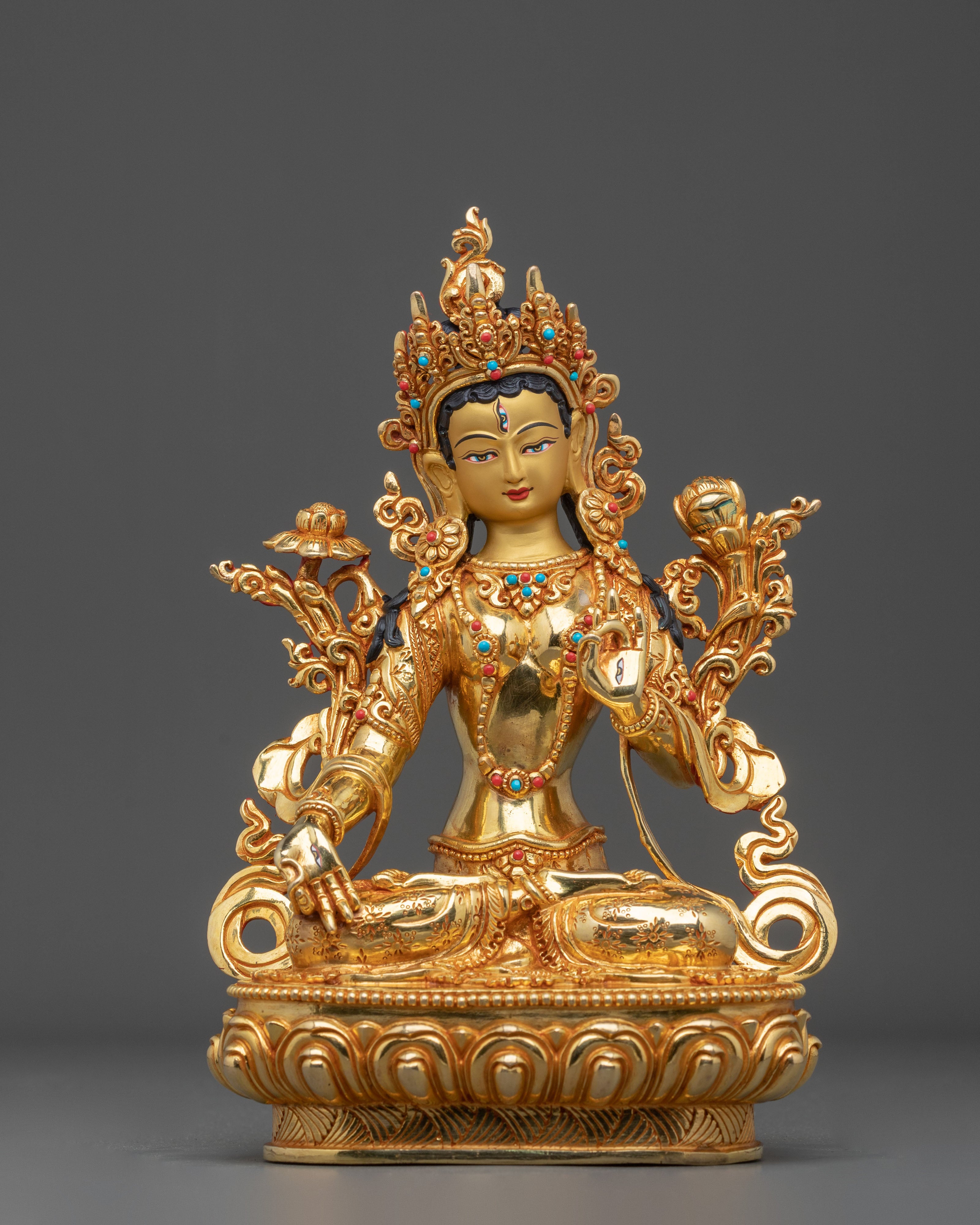 White Tara Statue