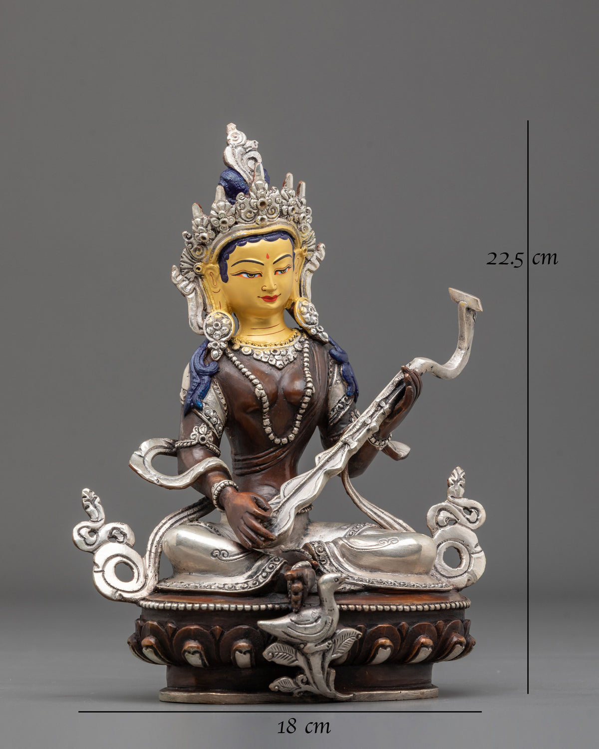 Devi Saraswati Sculpture | Handcrafted Wisdom