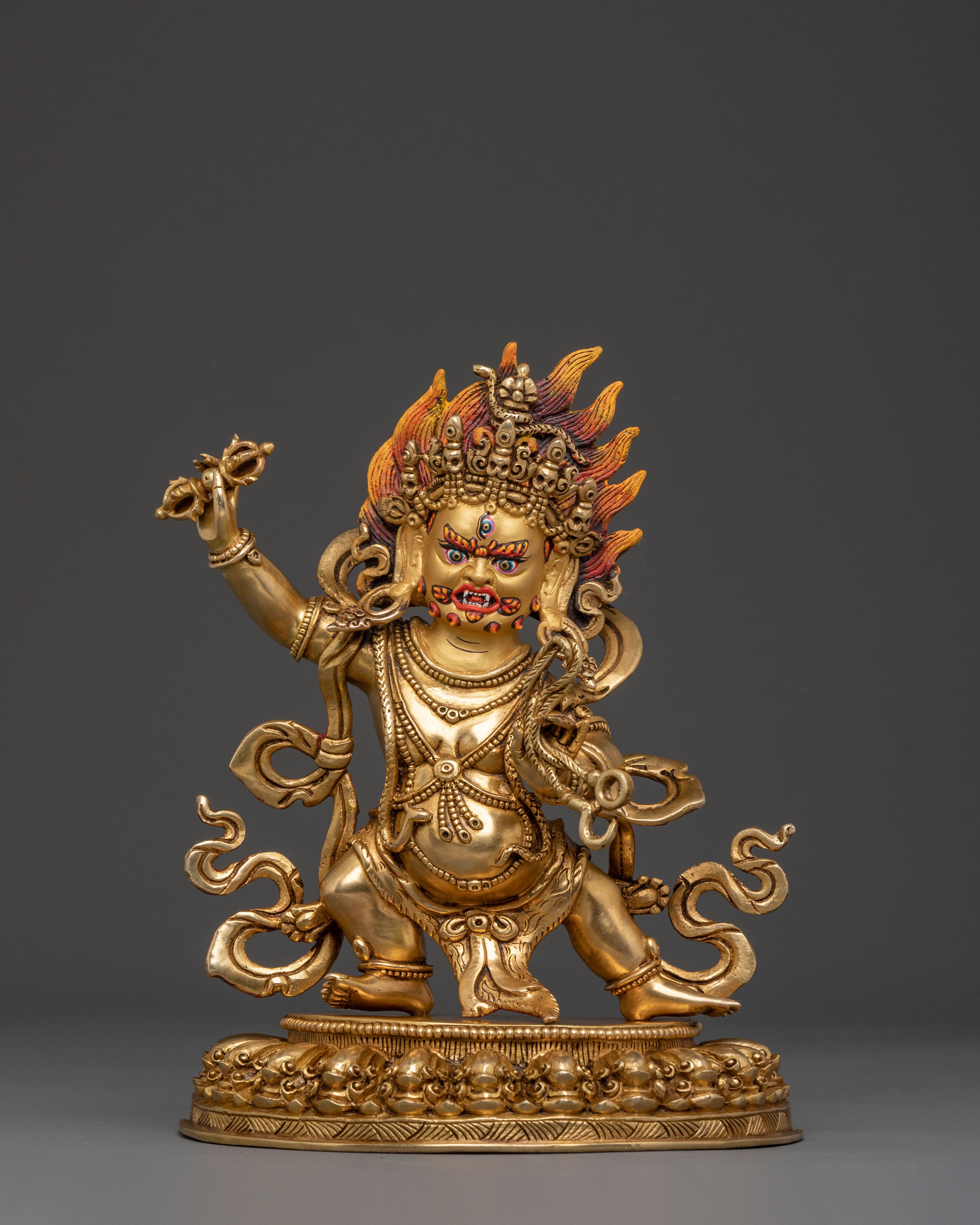 Vajrapani Sculpture | Tibetan Buddhist Deity