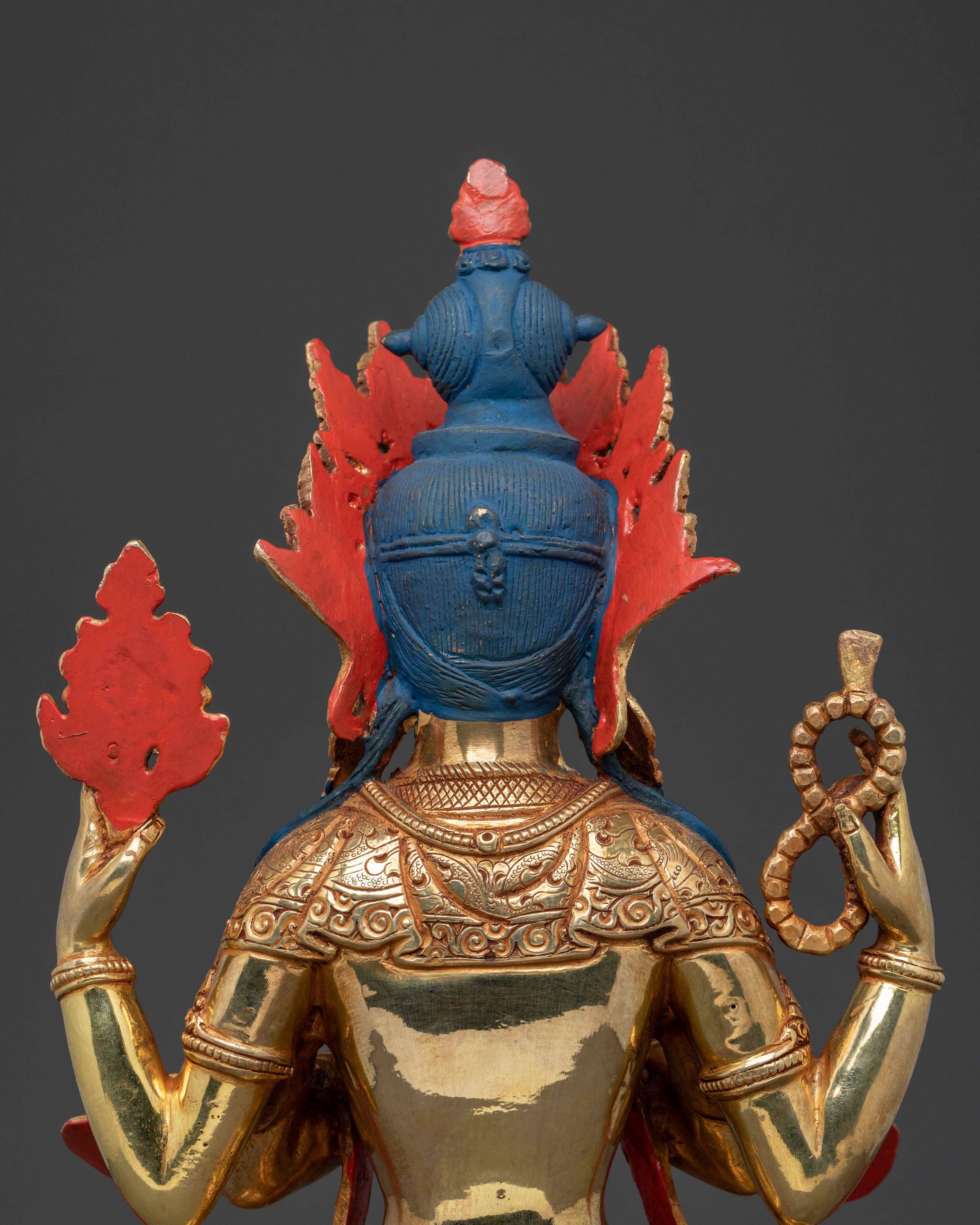 Handcrafted Chenrezig Statue | Home Decor