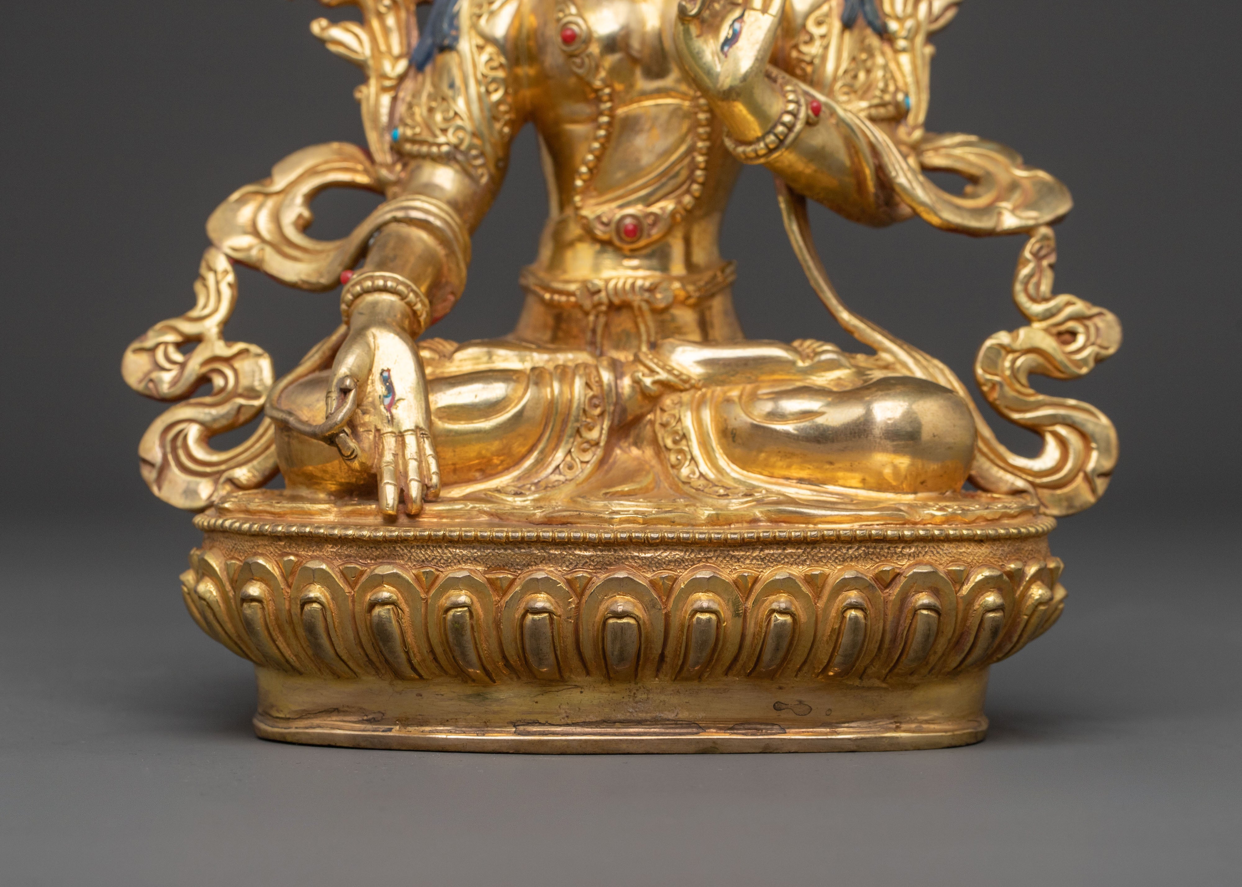 Sacred White Tara Statue | Goddess of Longevity