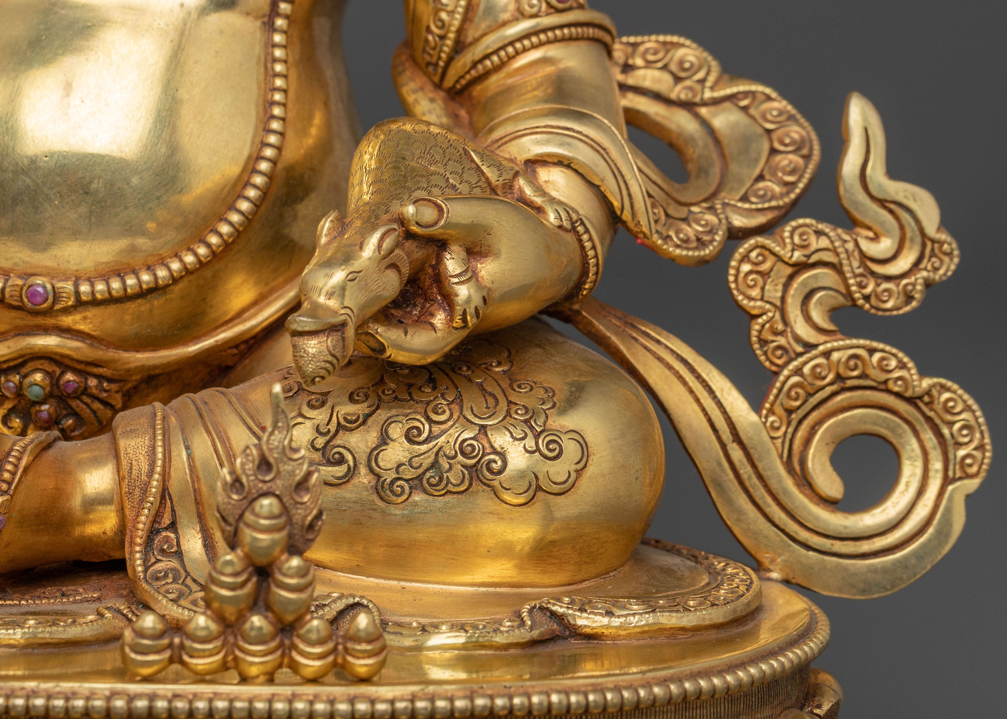 Dzambhala Wealth Blessing Statue | Spiritual Prosperity