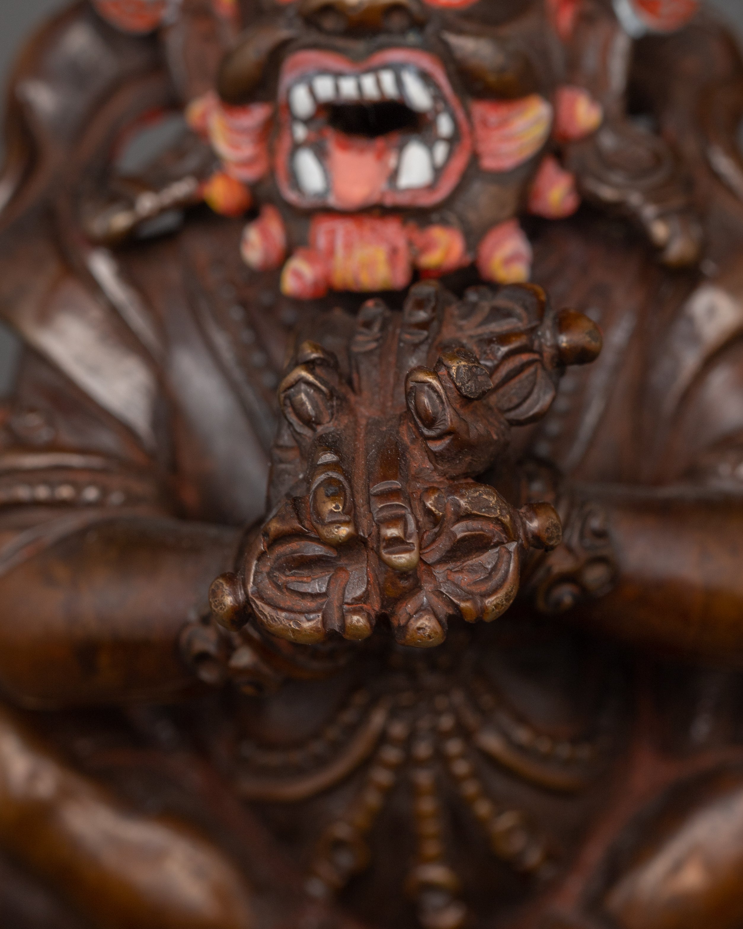 Handcrafted Nepalese-Crafted Vajradhaka Statue | Traditional Himalayan Art