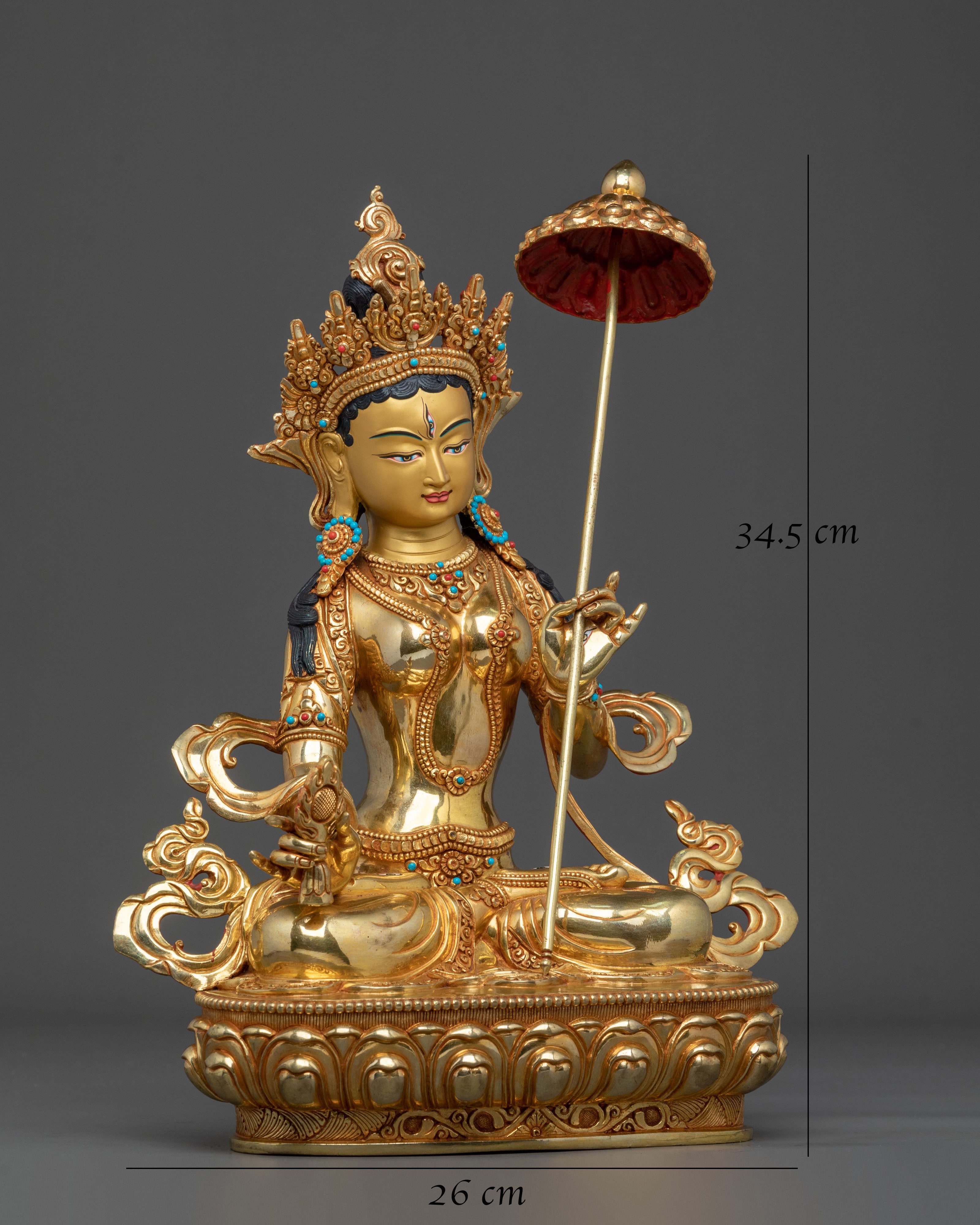 Handmade Dukar Sculpture | Sacred Home Decor