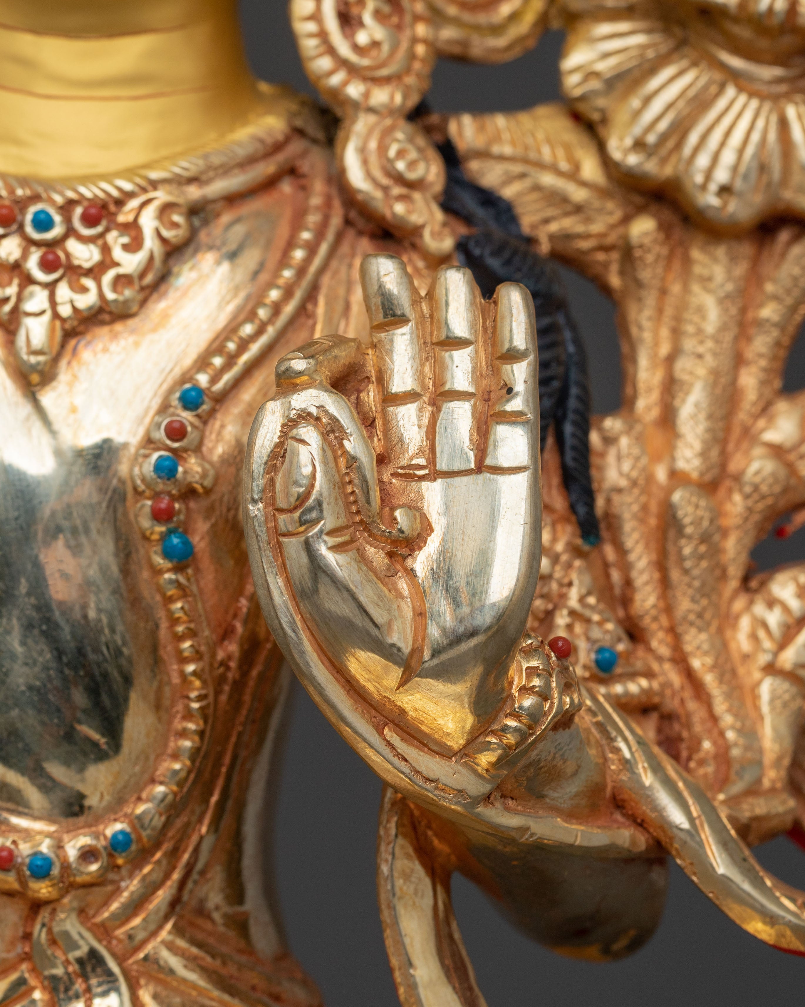 Manjushri Sacred Figurine | Altar Home Decor