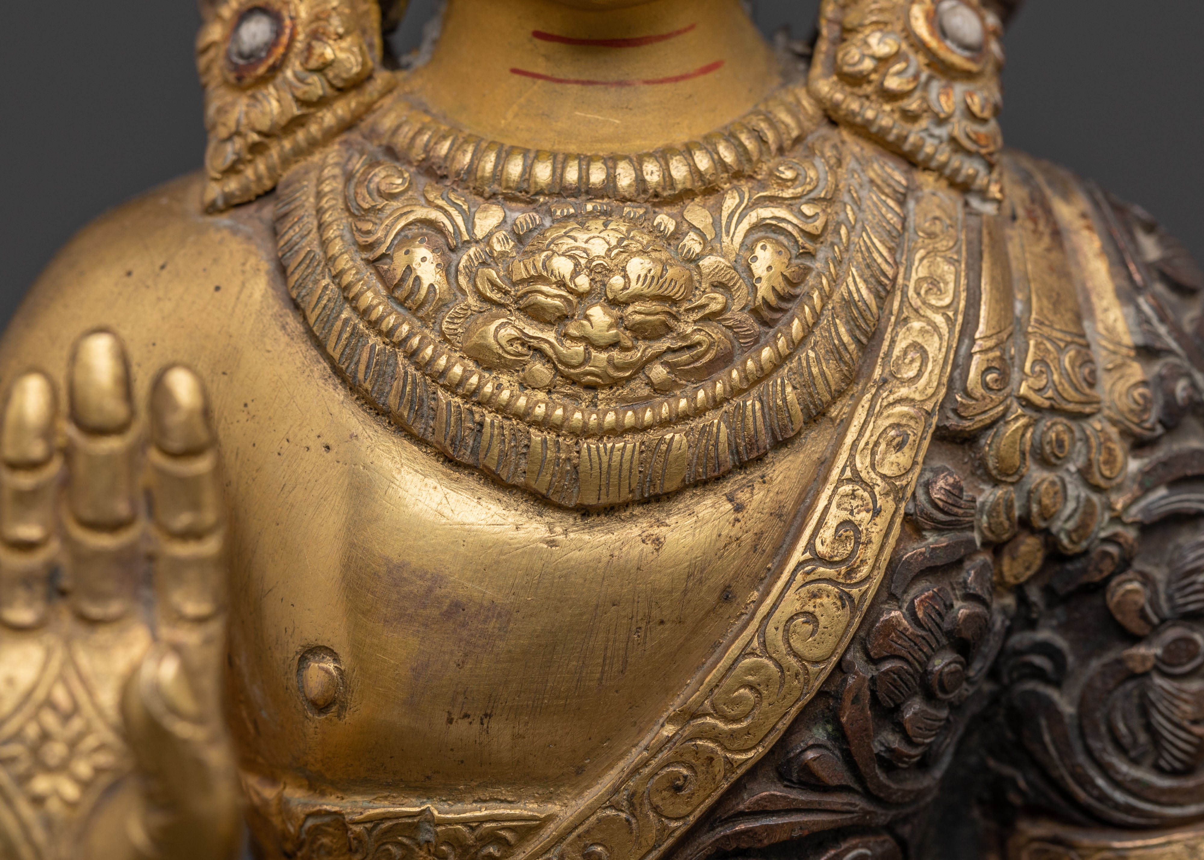 Dipankara Buddha Sacred Statue for Meditational Space