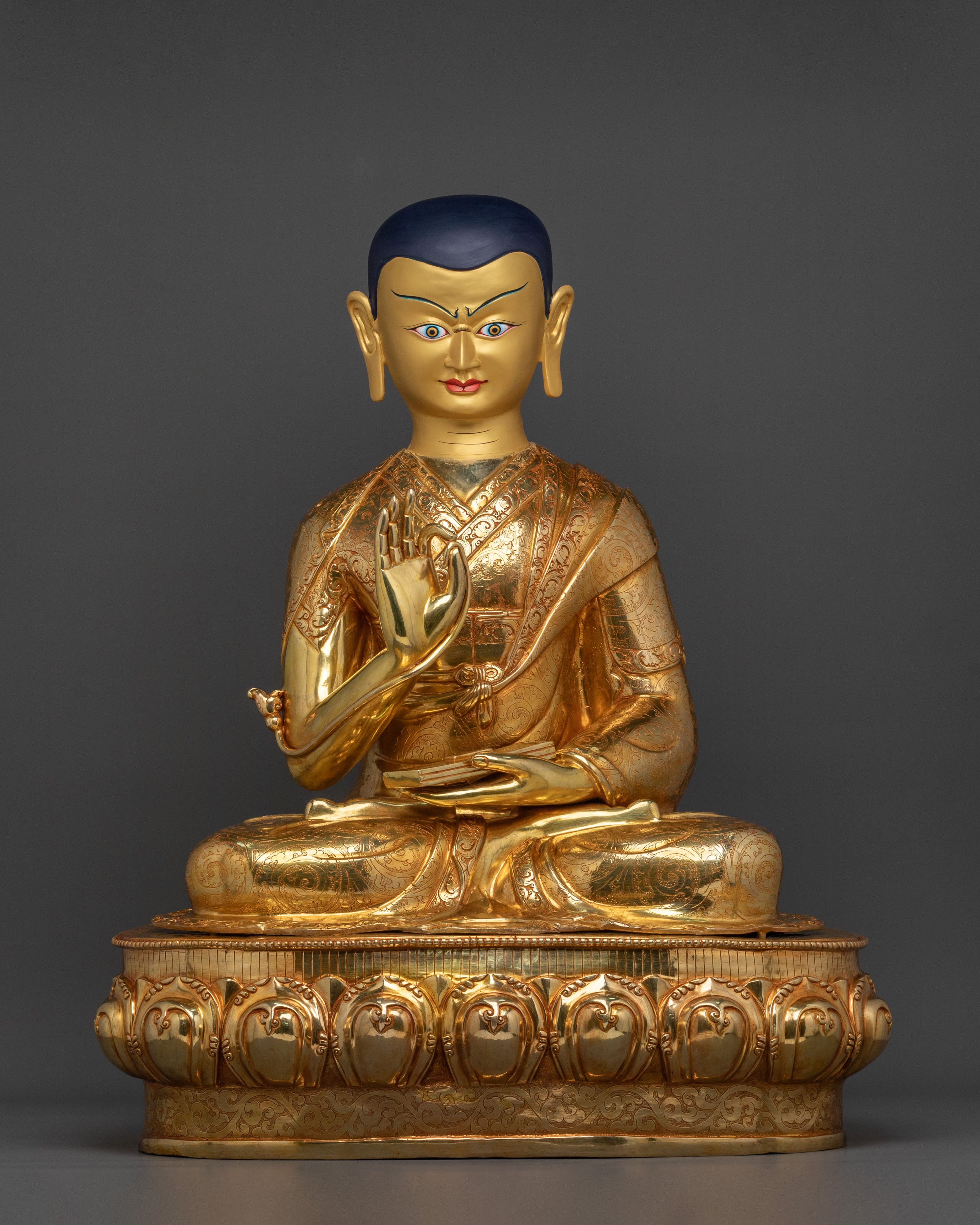 Tsongkhapa Sculpture | Tibetan Buddhist Master