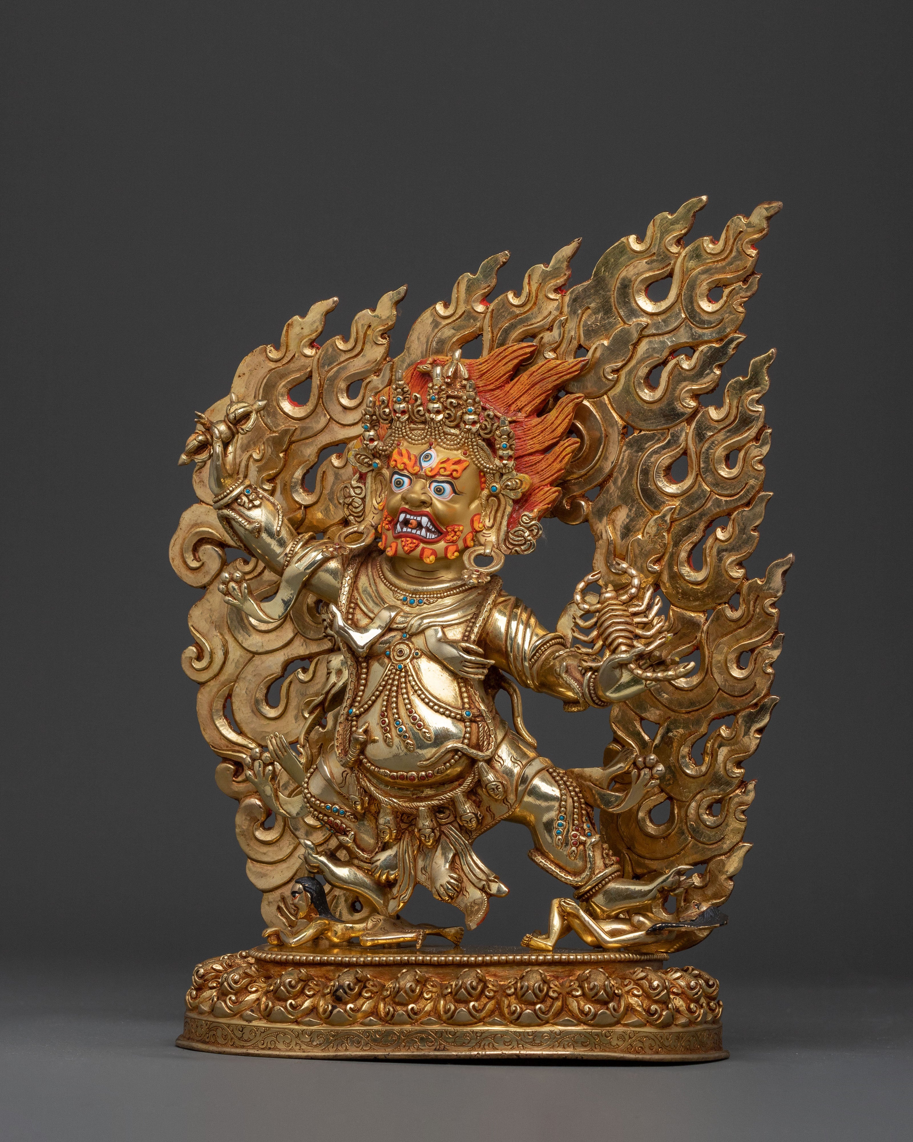 Guru Dragpo Fierce Statue | Made in Nepal