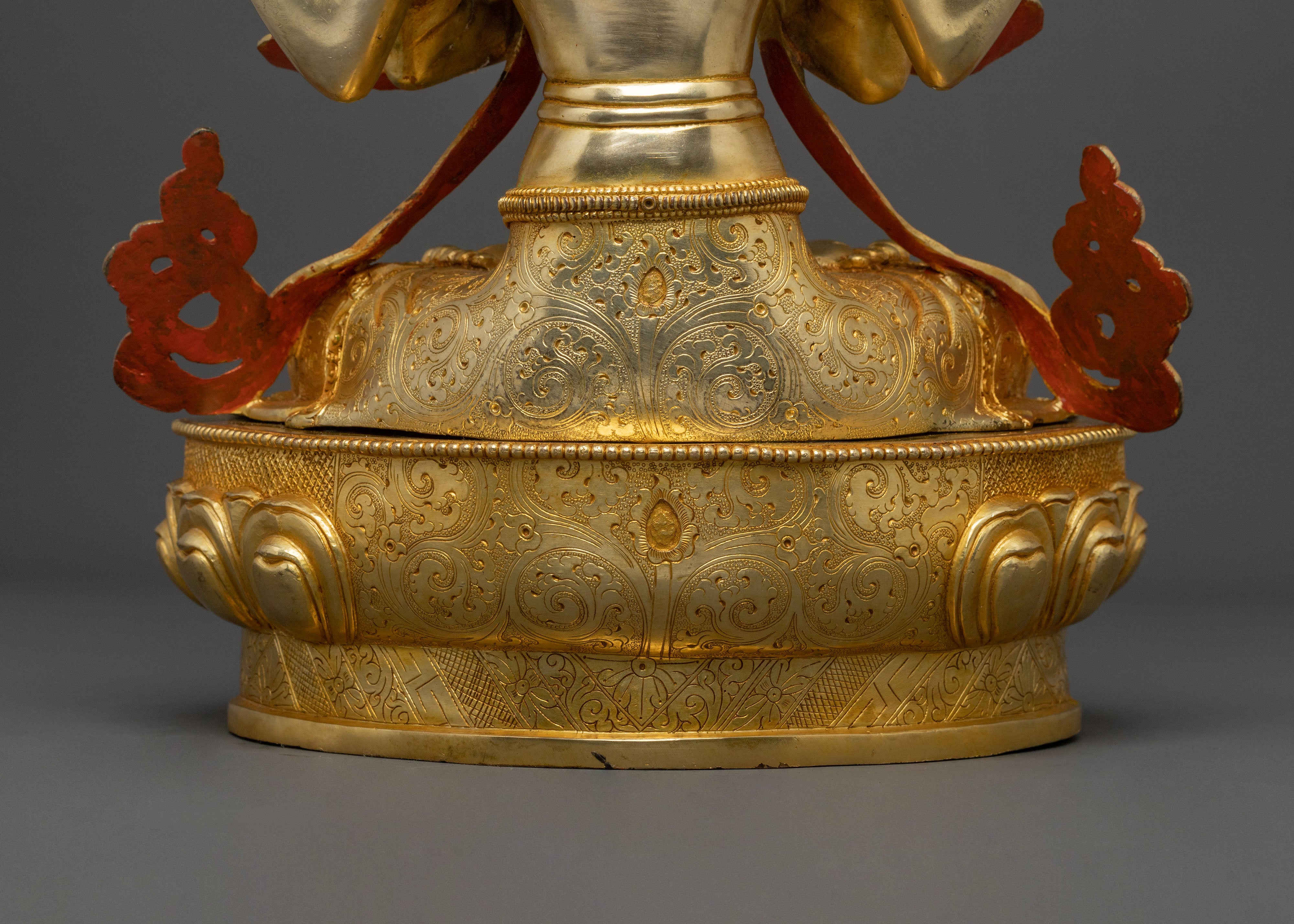 Chenrezig Handcrafted Four-Armed Mercy Statue