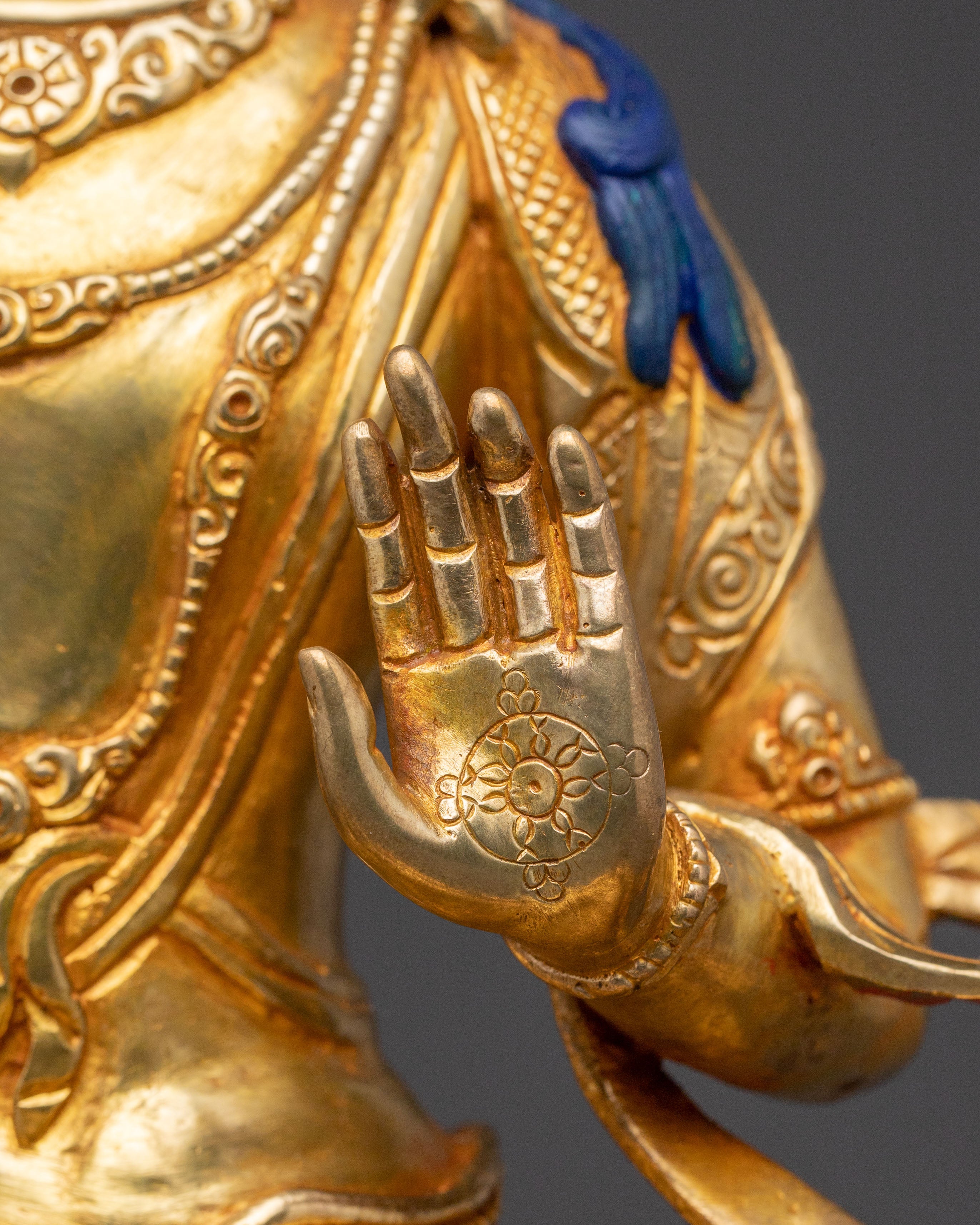 Golden Statue of Bodhisattva | The Compassionate One