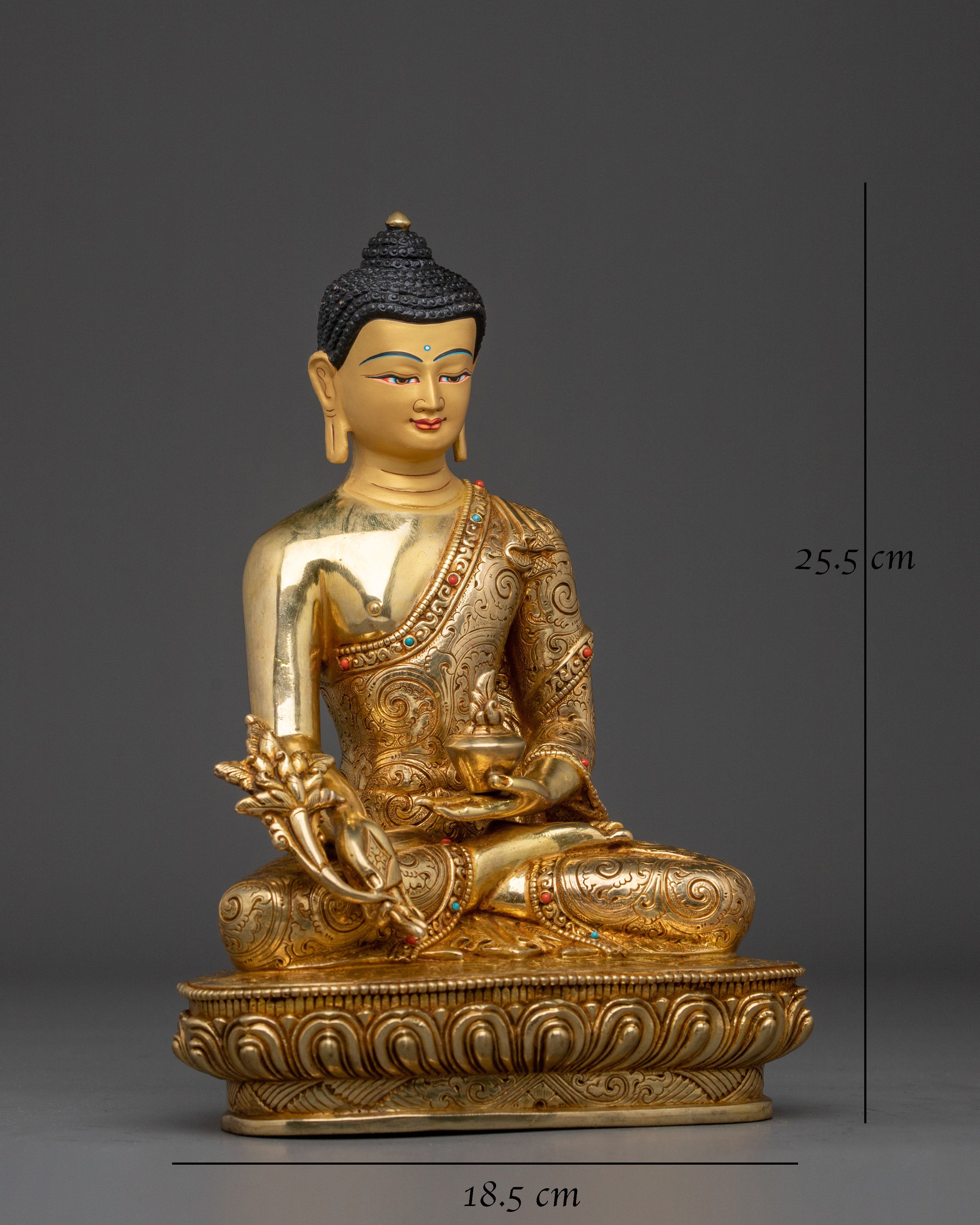 Medicine Buddha Sacred Statue | Spiritual Healing