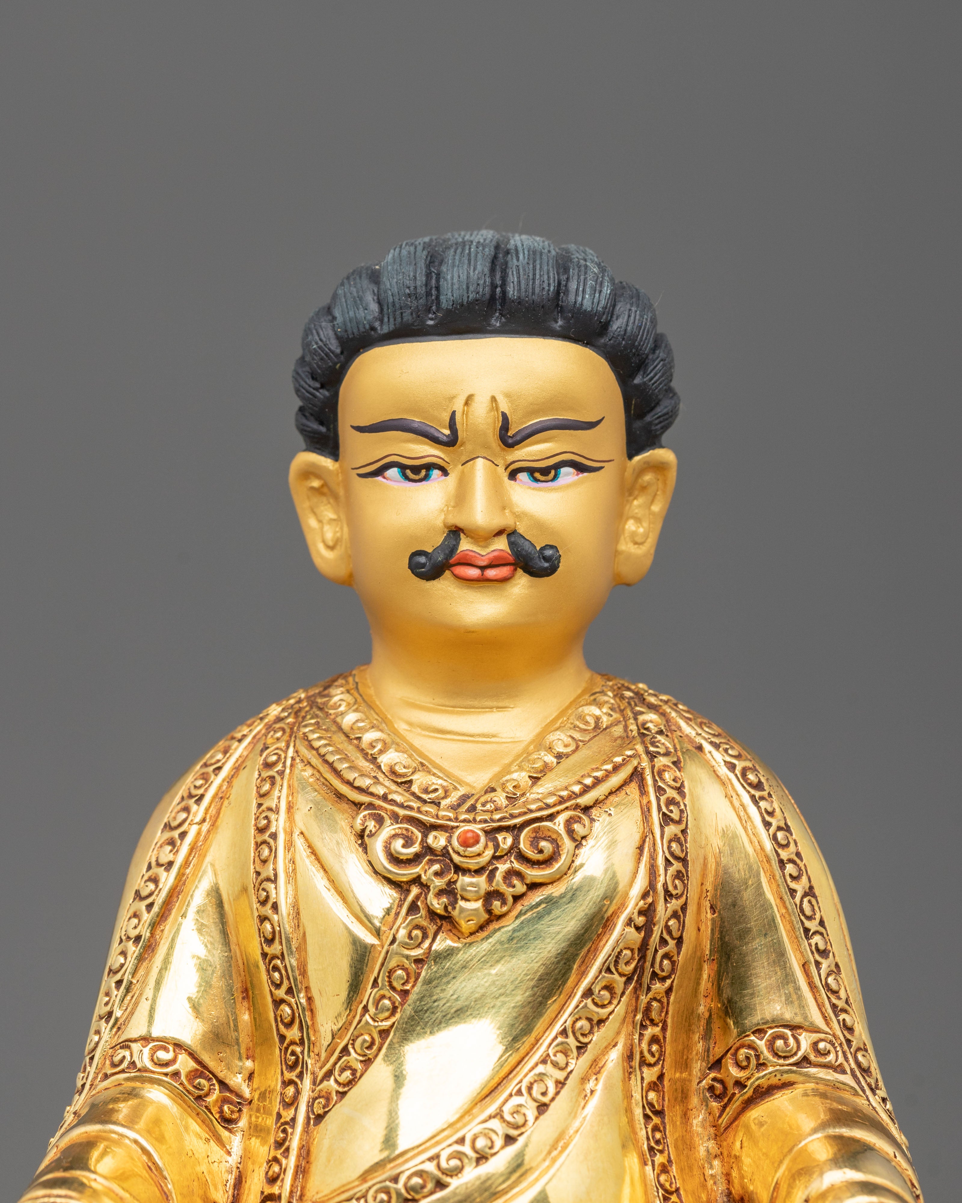 Kagyu Masters Sacred Statue Set | Buddhist Master Figurines