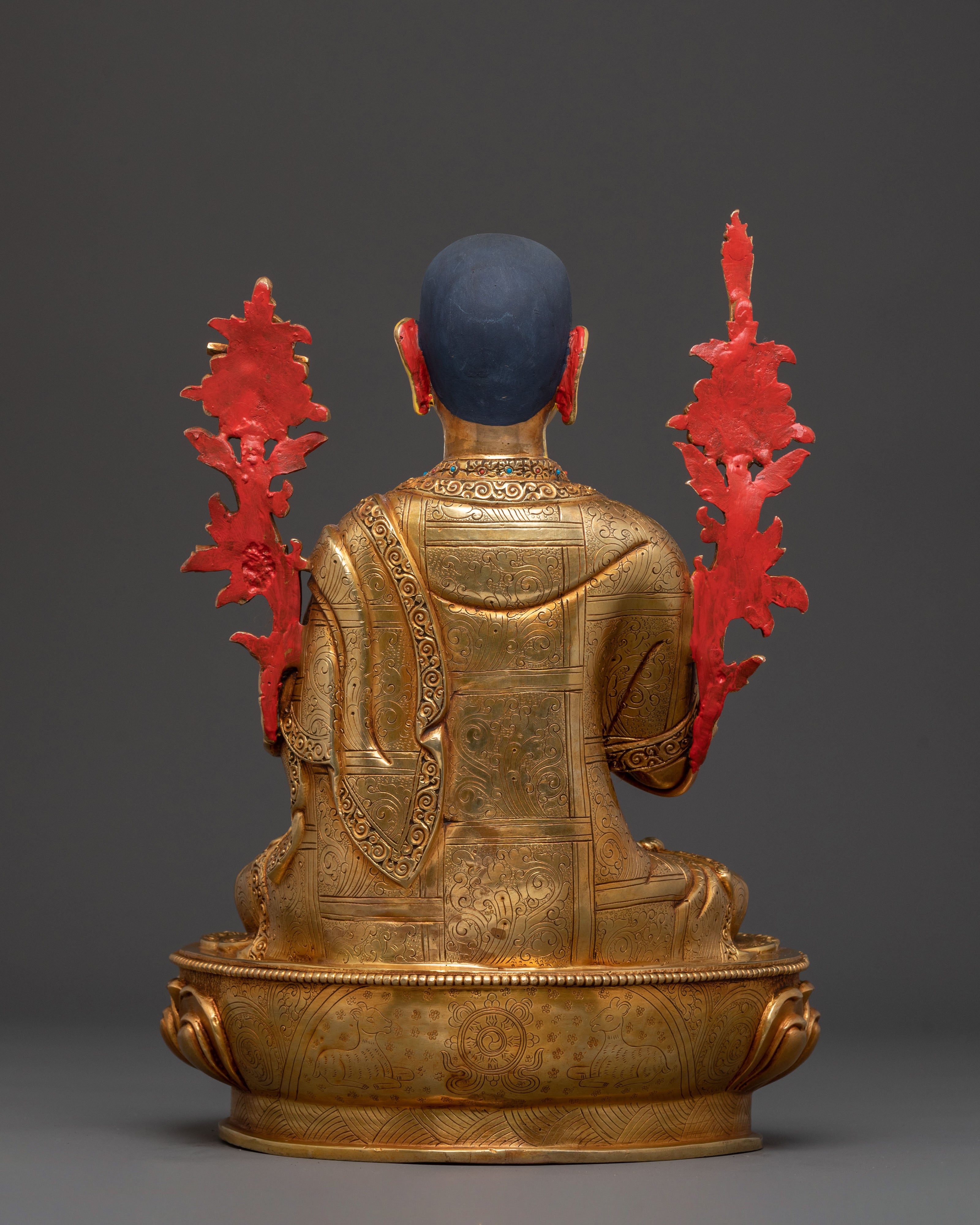 Tsongkhapa Sacred Statue with Disciples | Spiritual Icons