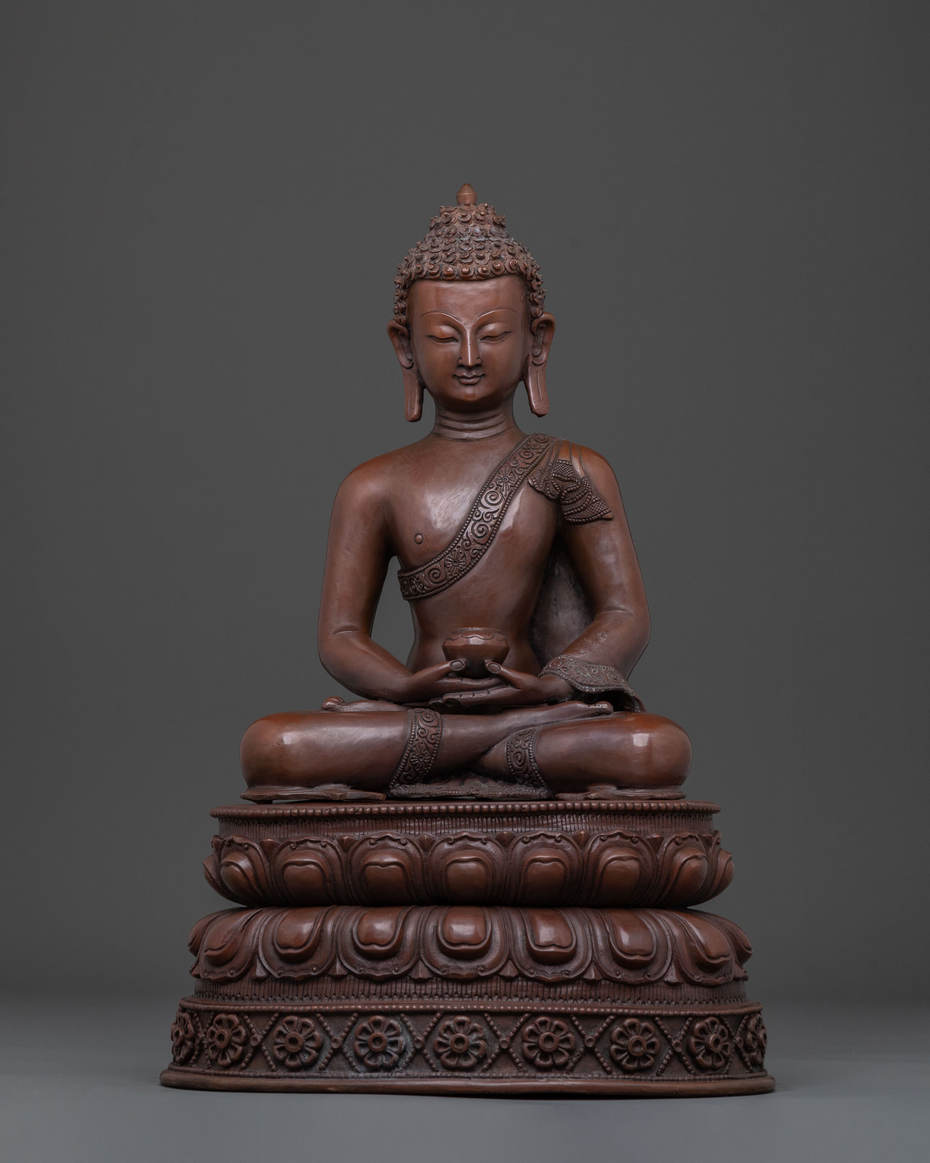 Dhyani Buddha Amitabha Handcrafted Statue | Buddhist Artwork