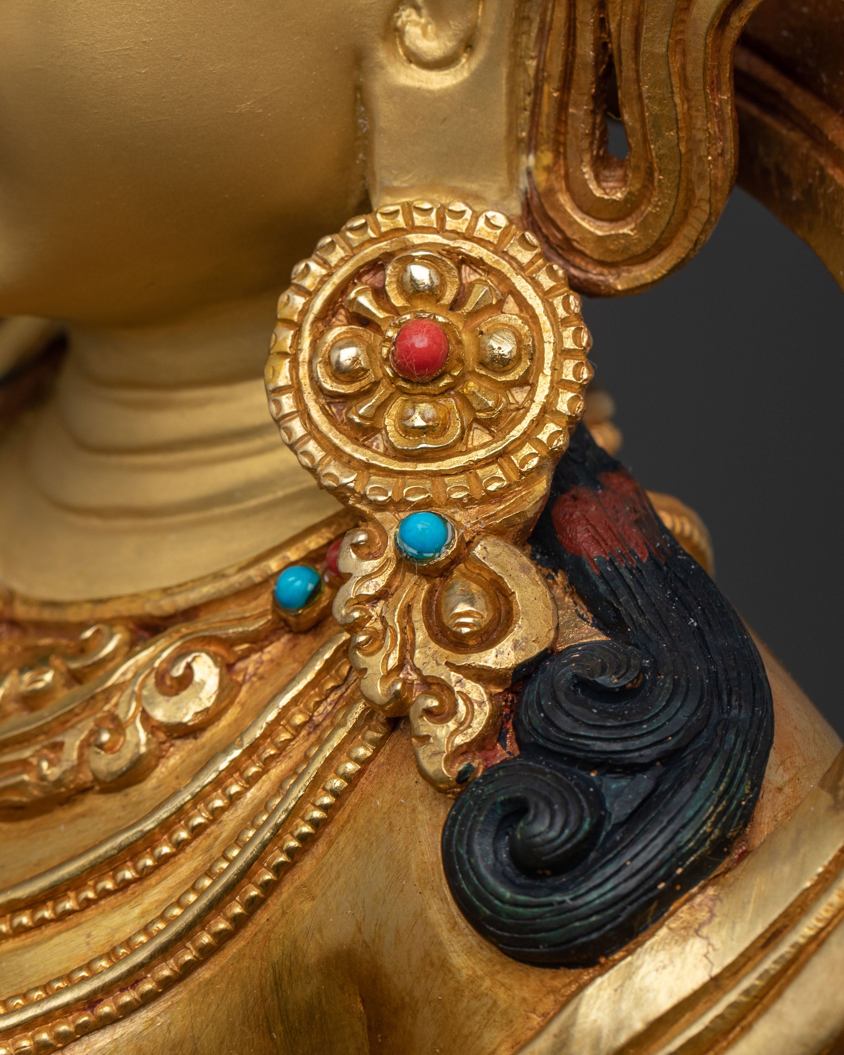Green Tara Mother Figure: Buddhist Statue
