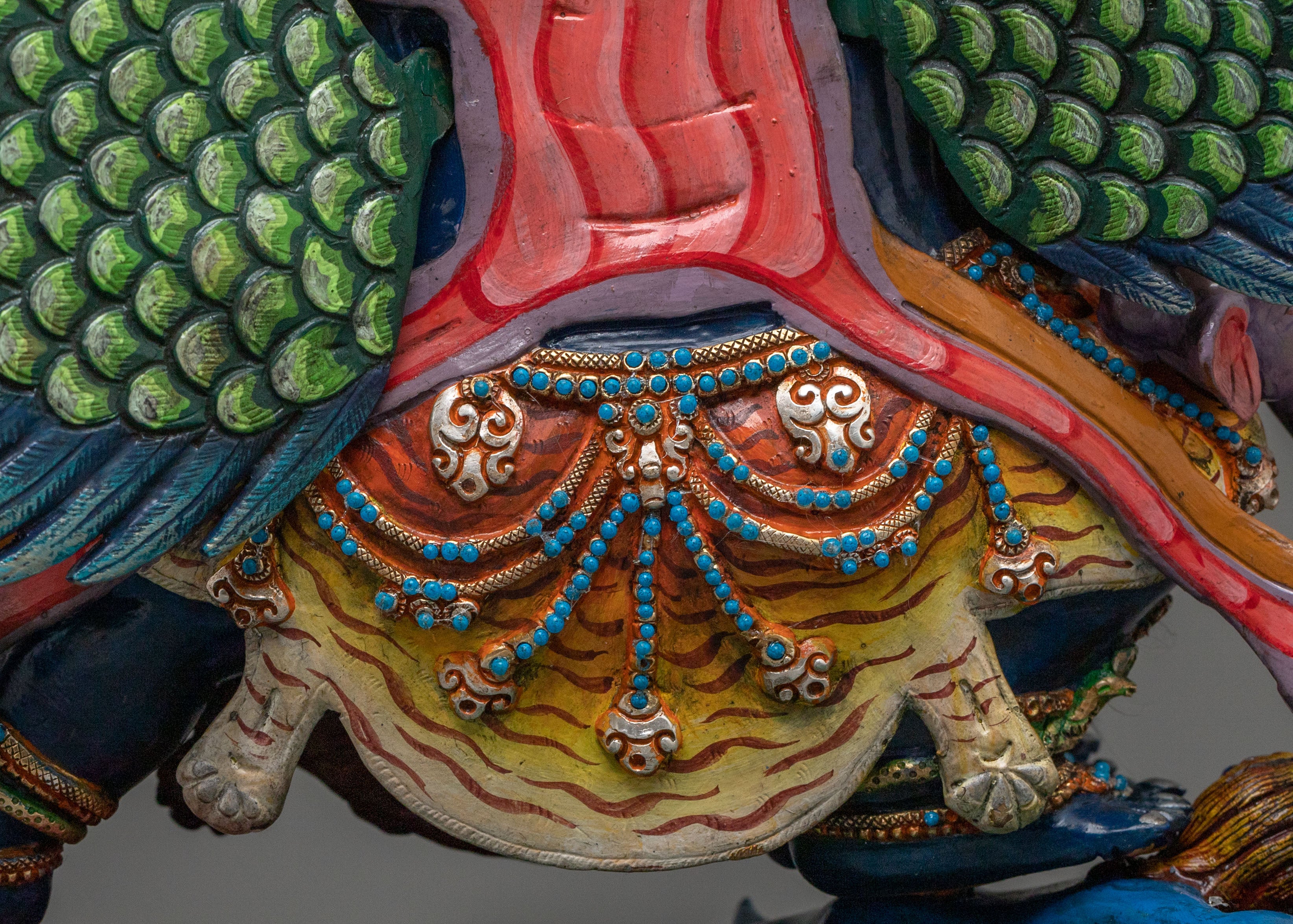 Handmade Vajrakilaya Sacred Sculpture | Home Decor