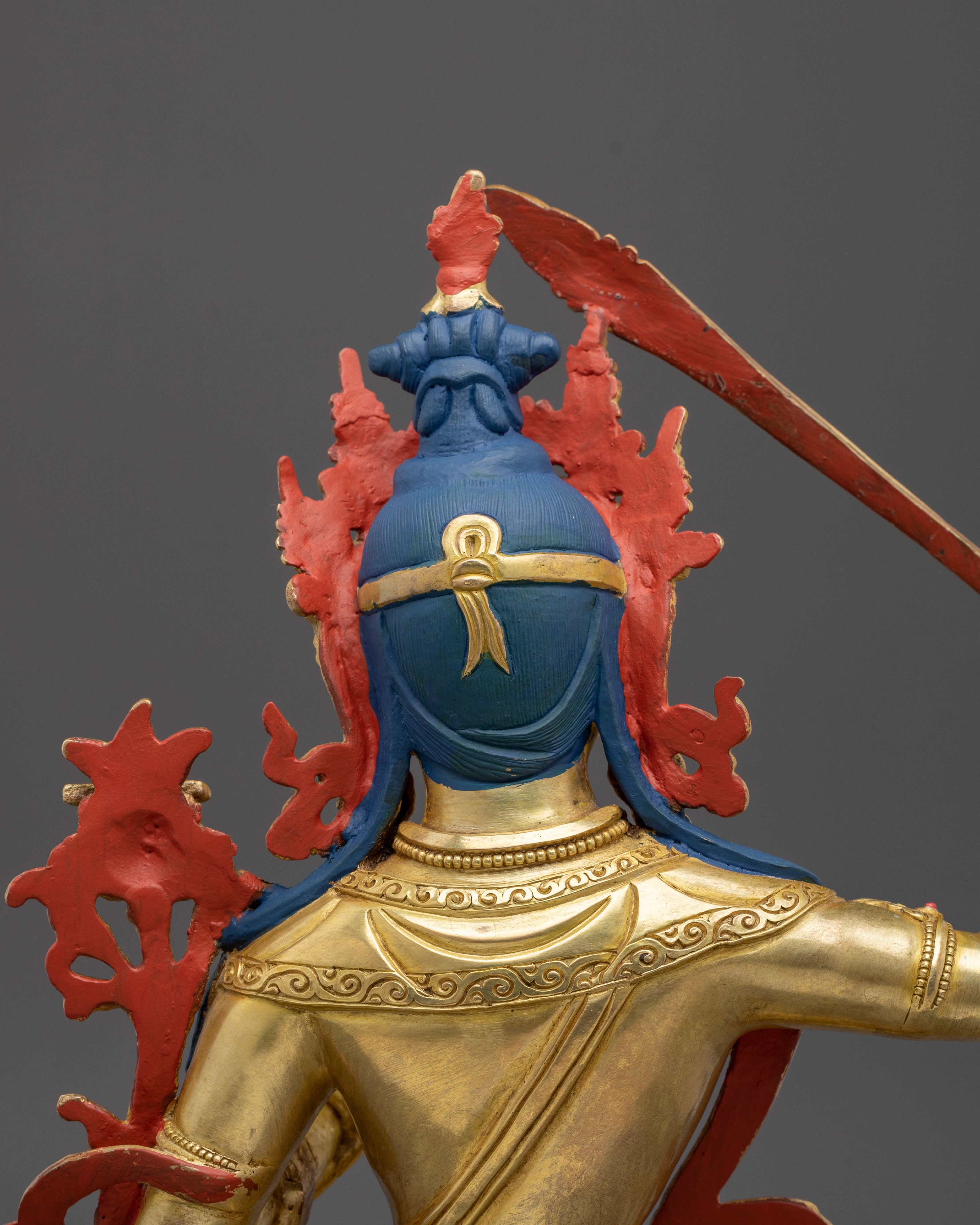 Manjushri Statue | Tibetan Bodhisattva Figurine