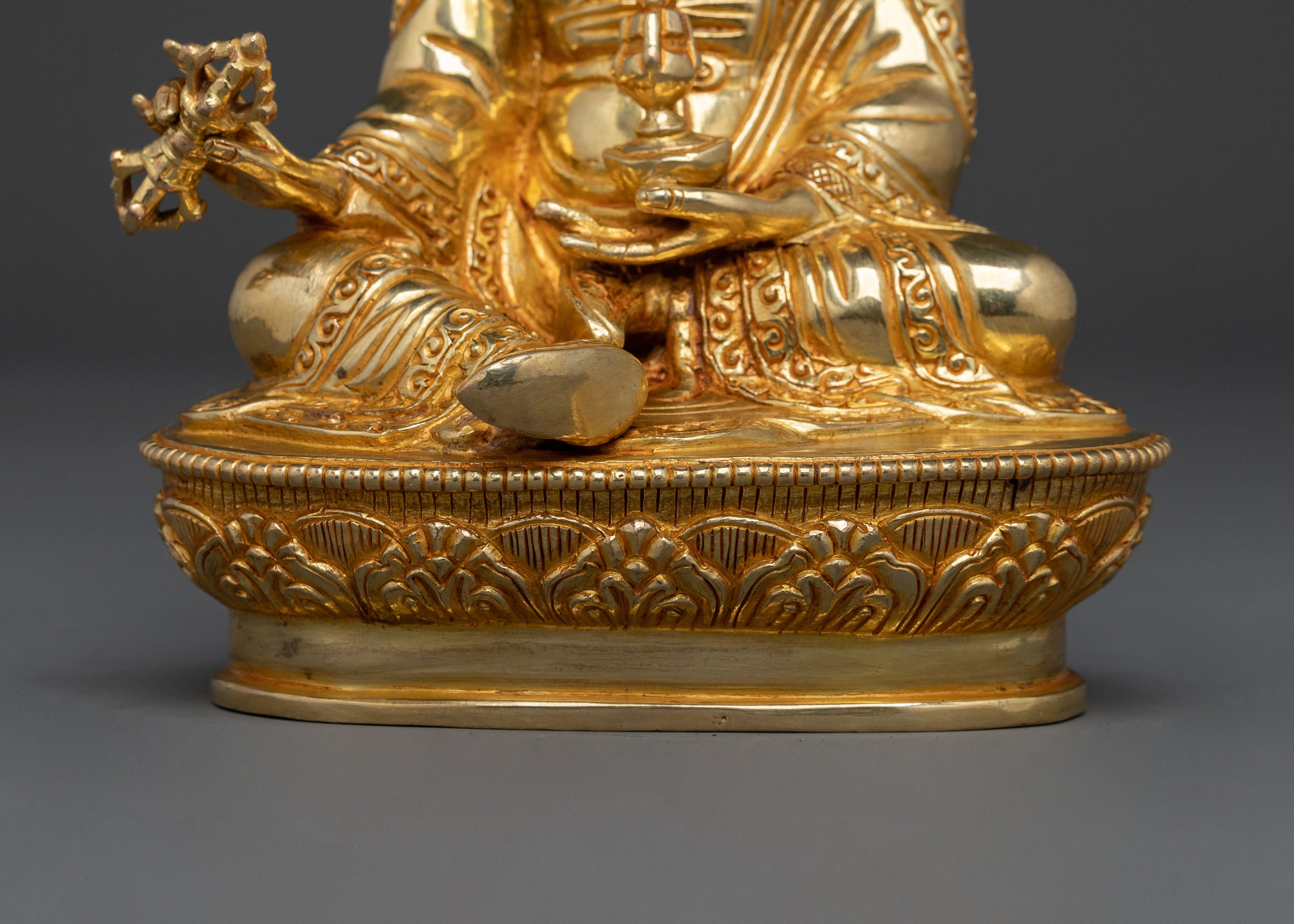 Precious Guru Rinpoche Figurine | Sacred Statue
