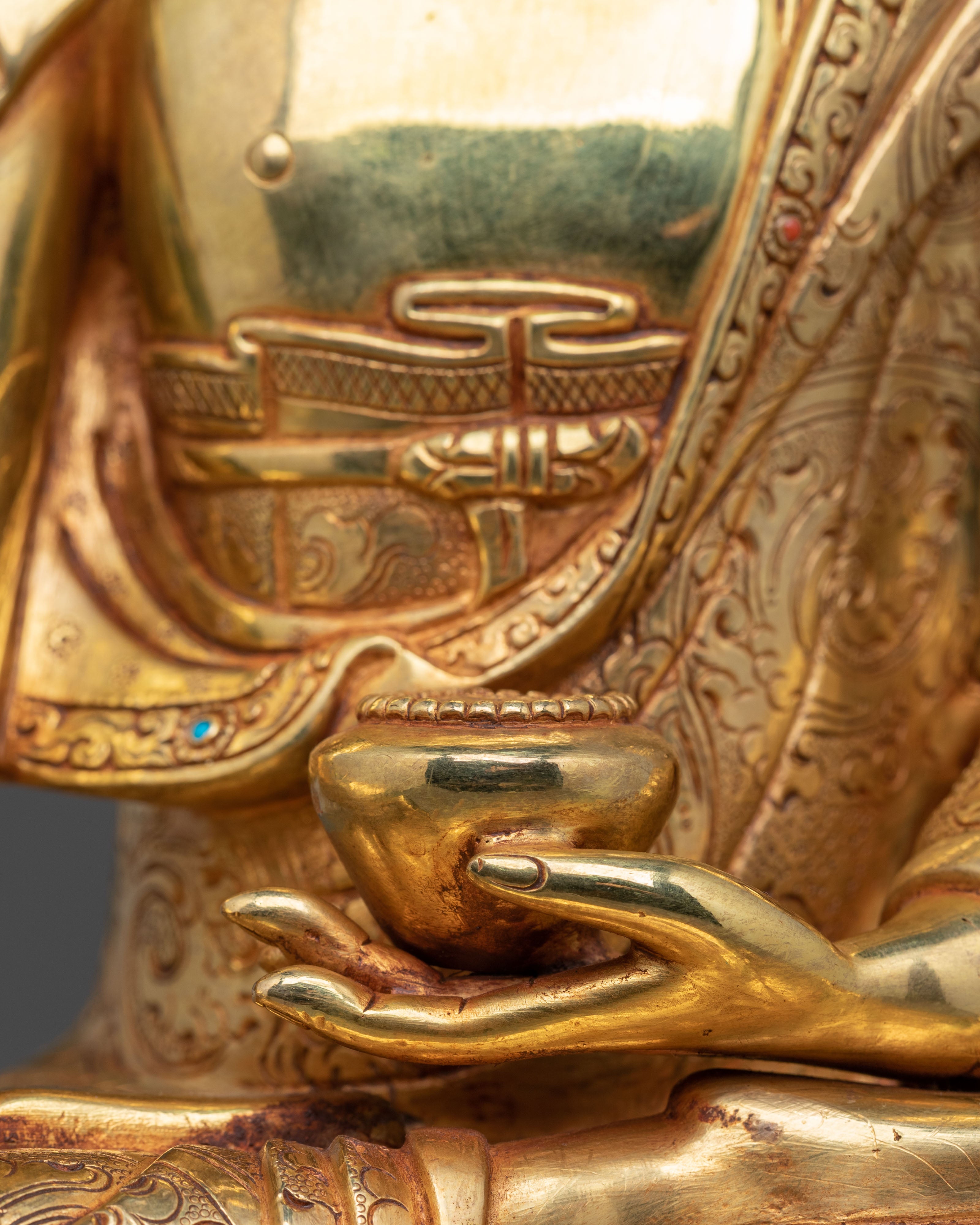 Shakyamuni Buddha Serene Statue | Sacred Figurine