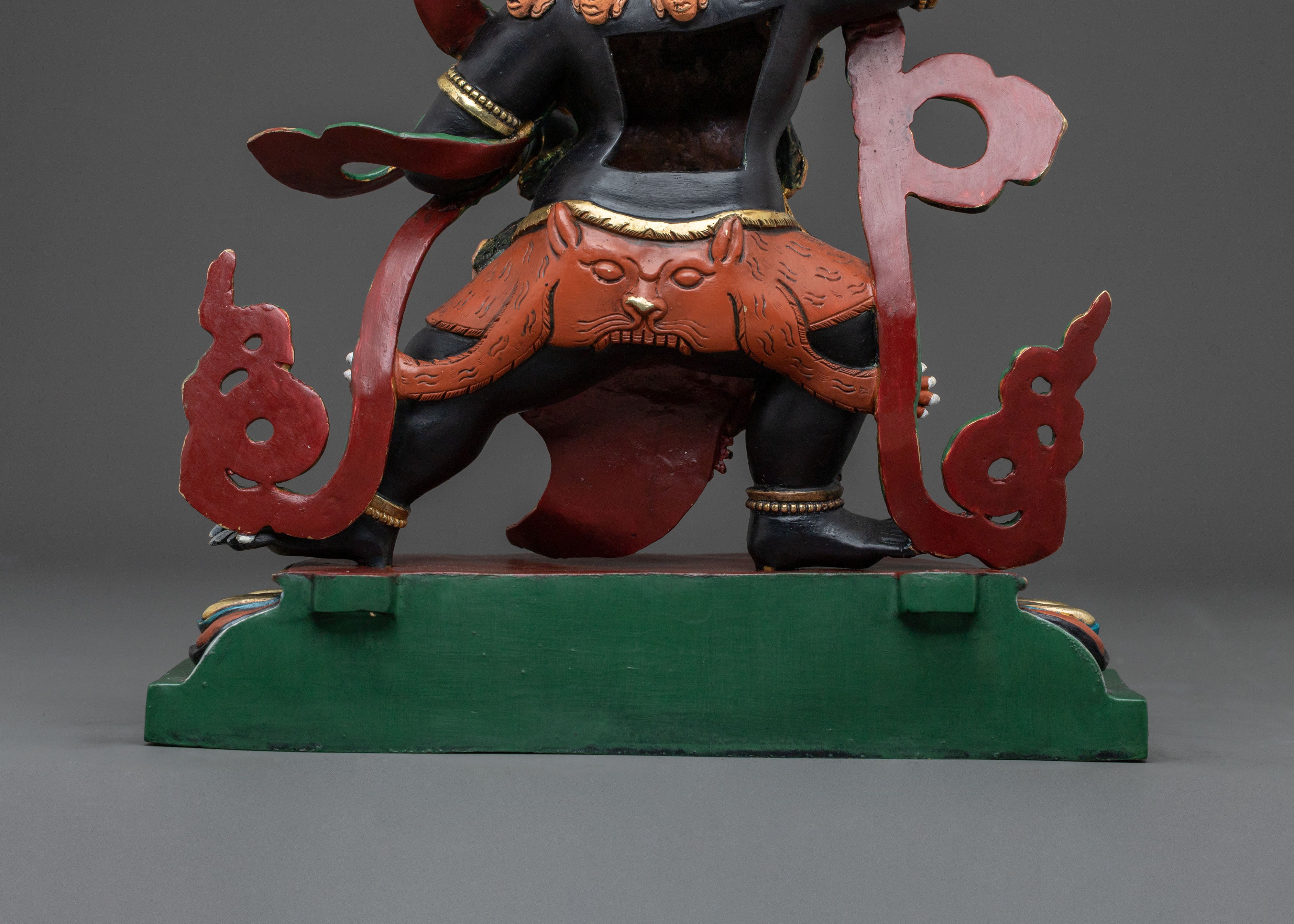 Black Manjushri Spiritual Statue | Protector of Wisdom