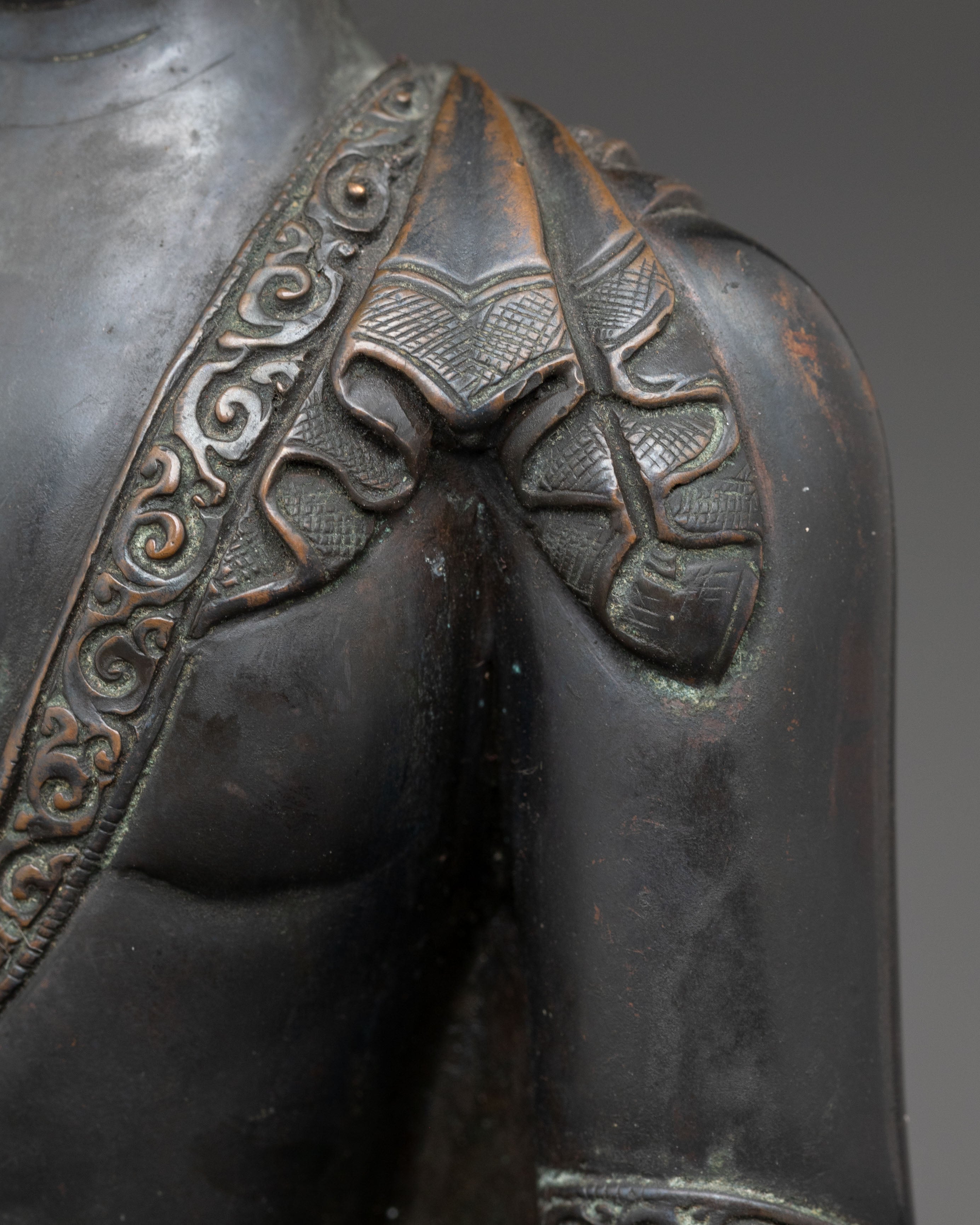 Handmade Copper Shakyamuni Buddha Statue | The Awakened One