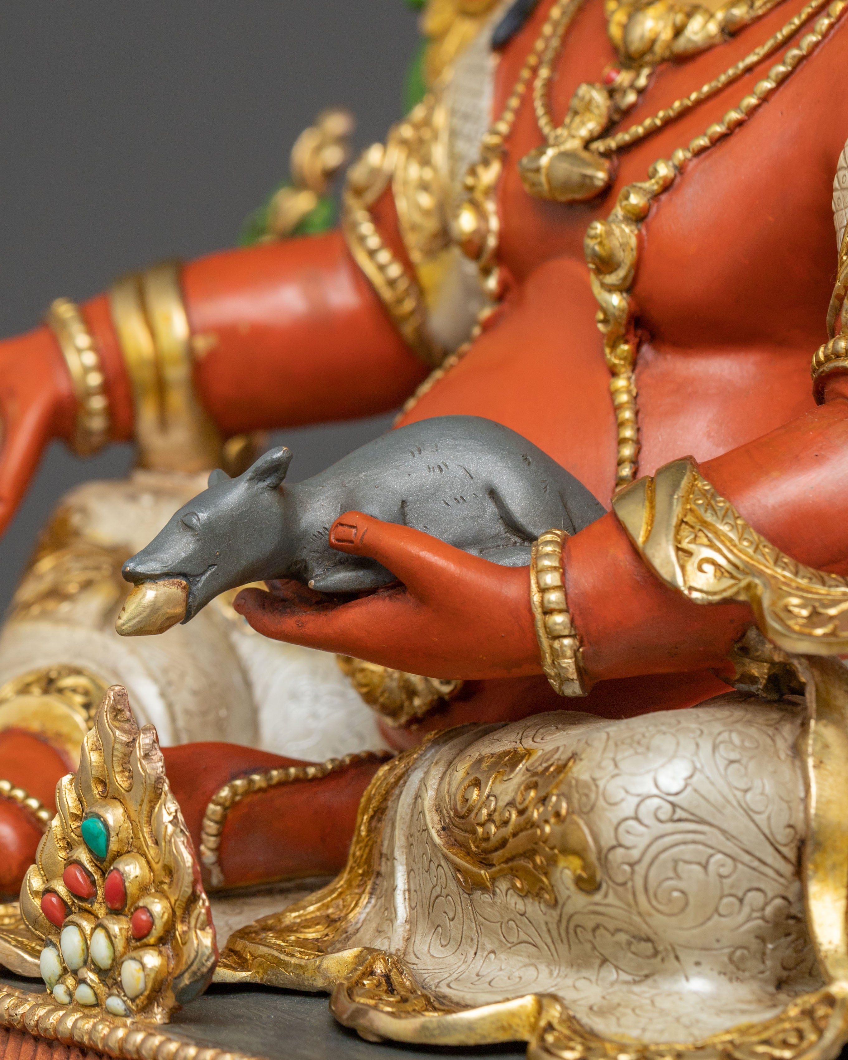 Dzambhala Spiritual Sculpture of Abundance