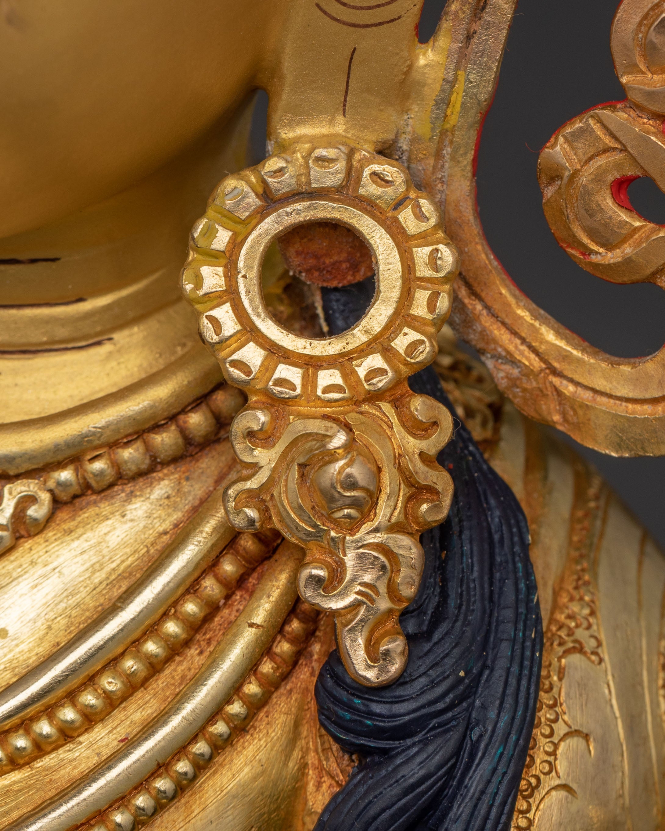 Prajnaparamita Spiritual Statue | 24K Gold Gilded Icon