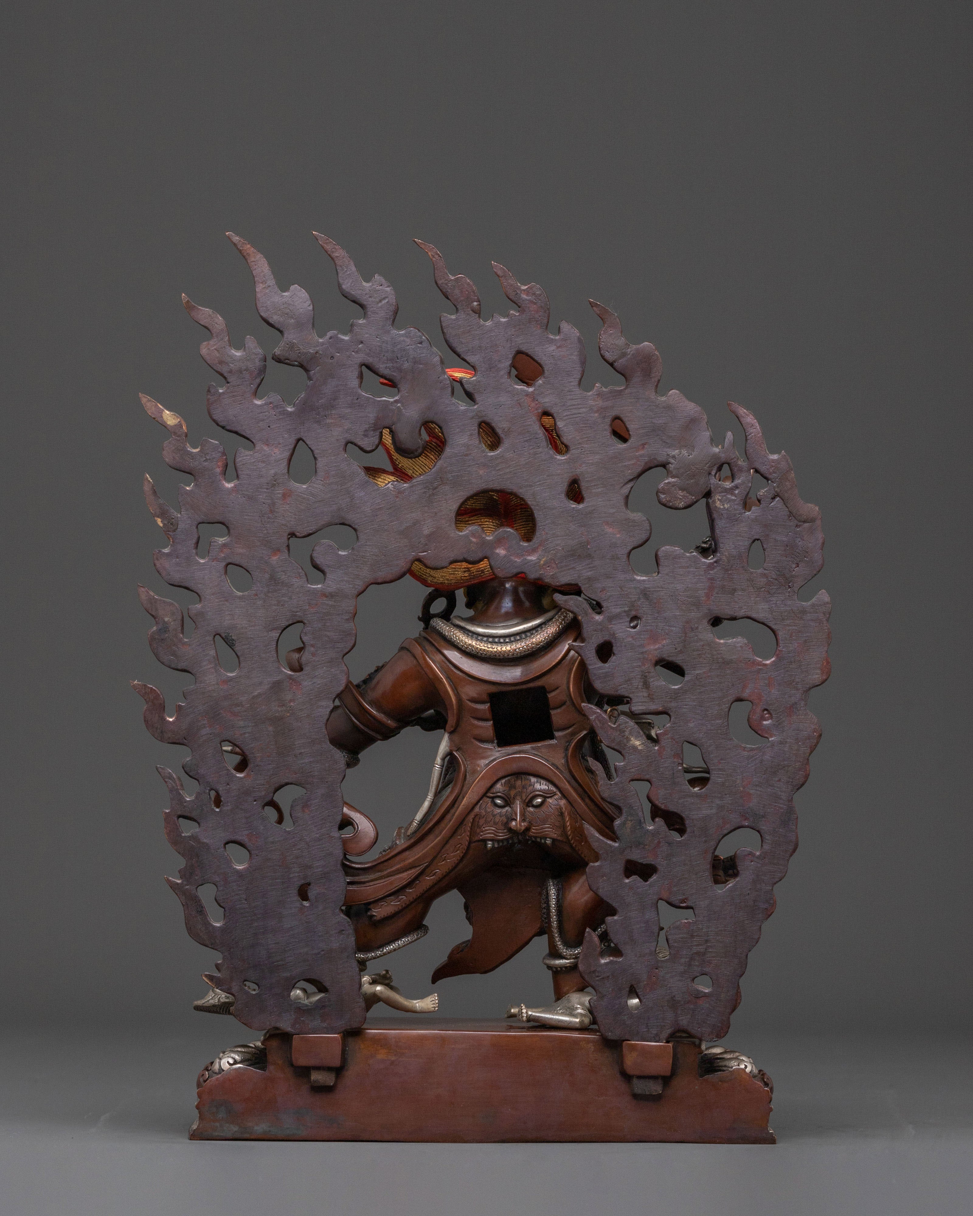 DandaPani: Oxidized Copper Figurine