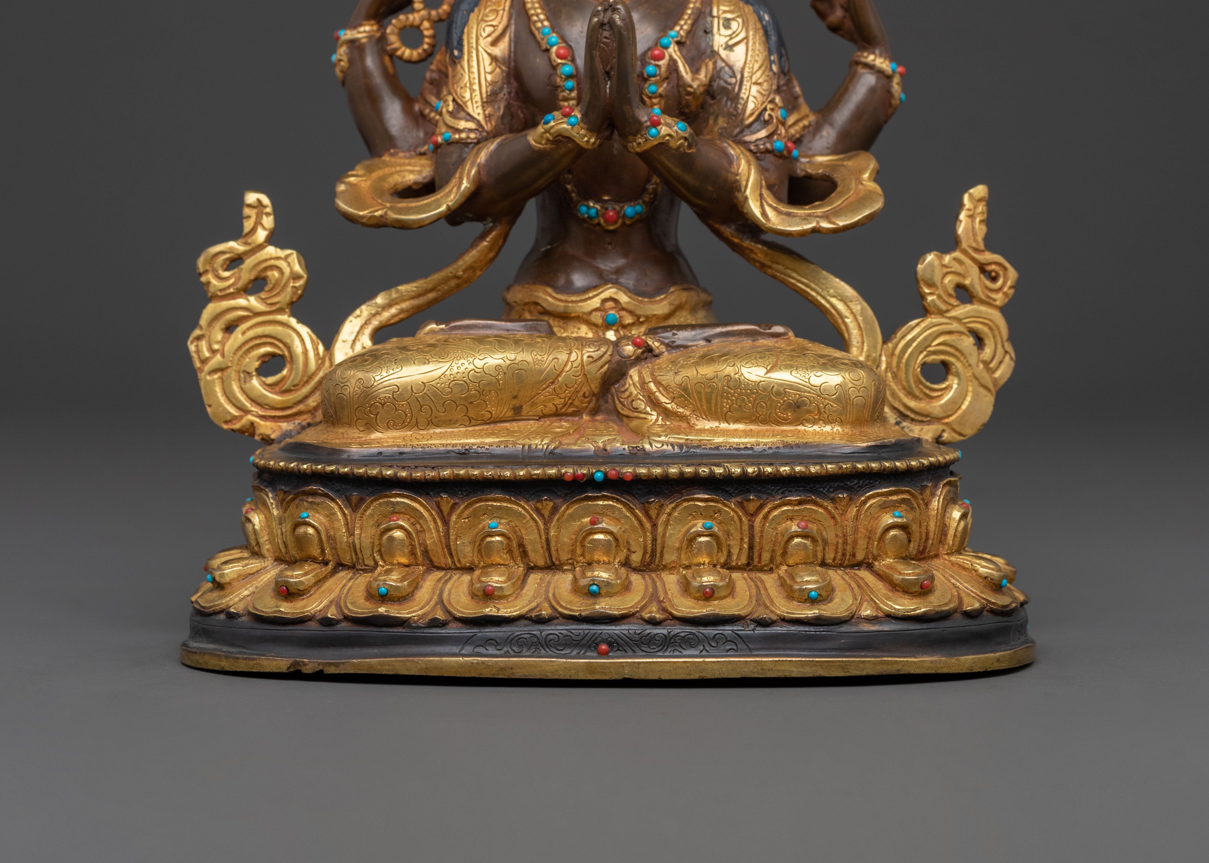 Chenrezig Compassion Statue | Meditation Altar Decor