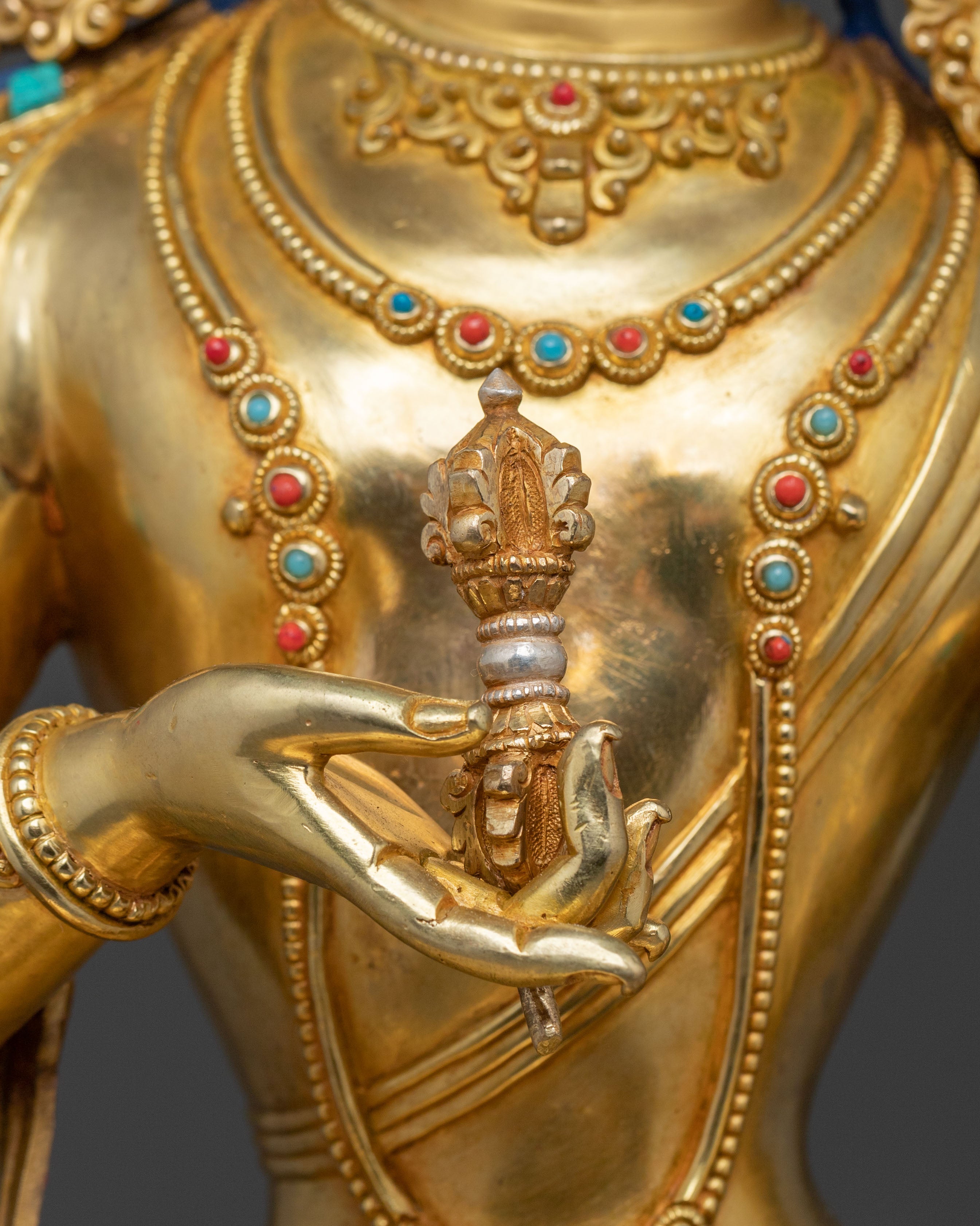 Vajrasattva Golden Statue | Purification Tantric