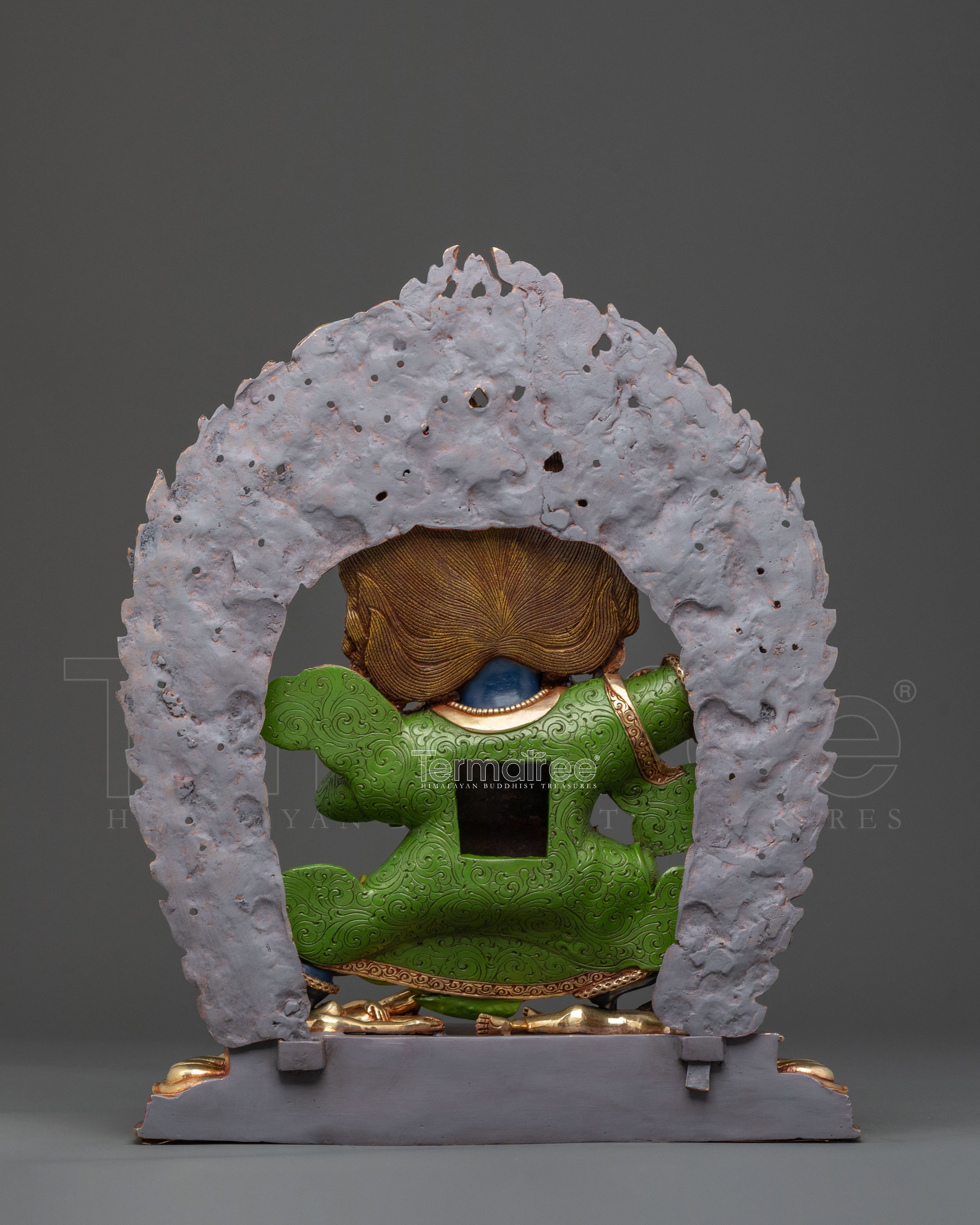 Mahakala Bernakchen Statue: Guardian Deity