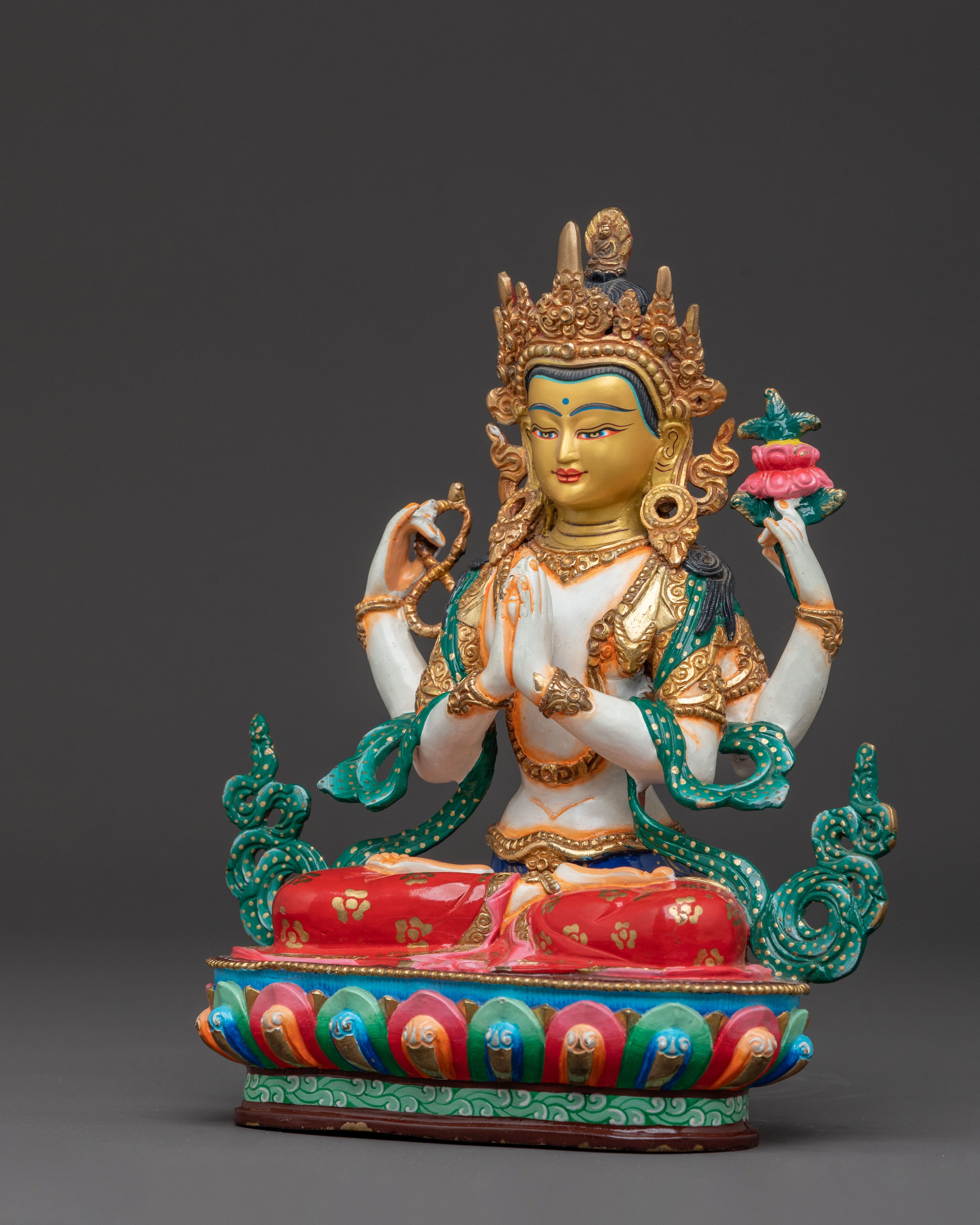 Blessings Statue of Chenrezig – One with Unwavering Eye