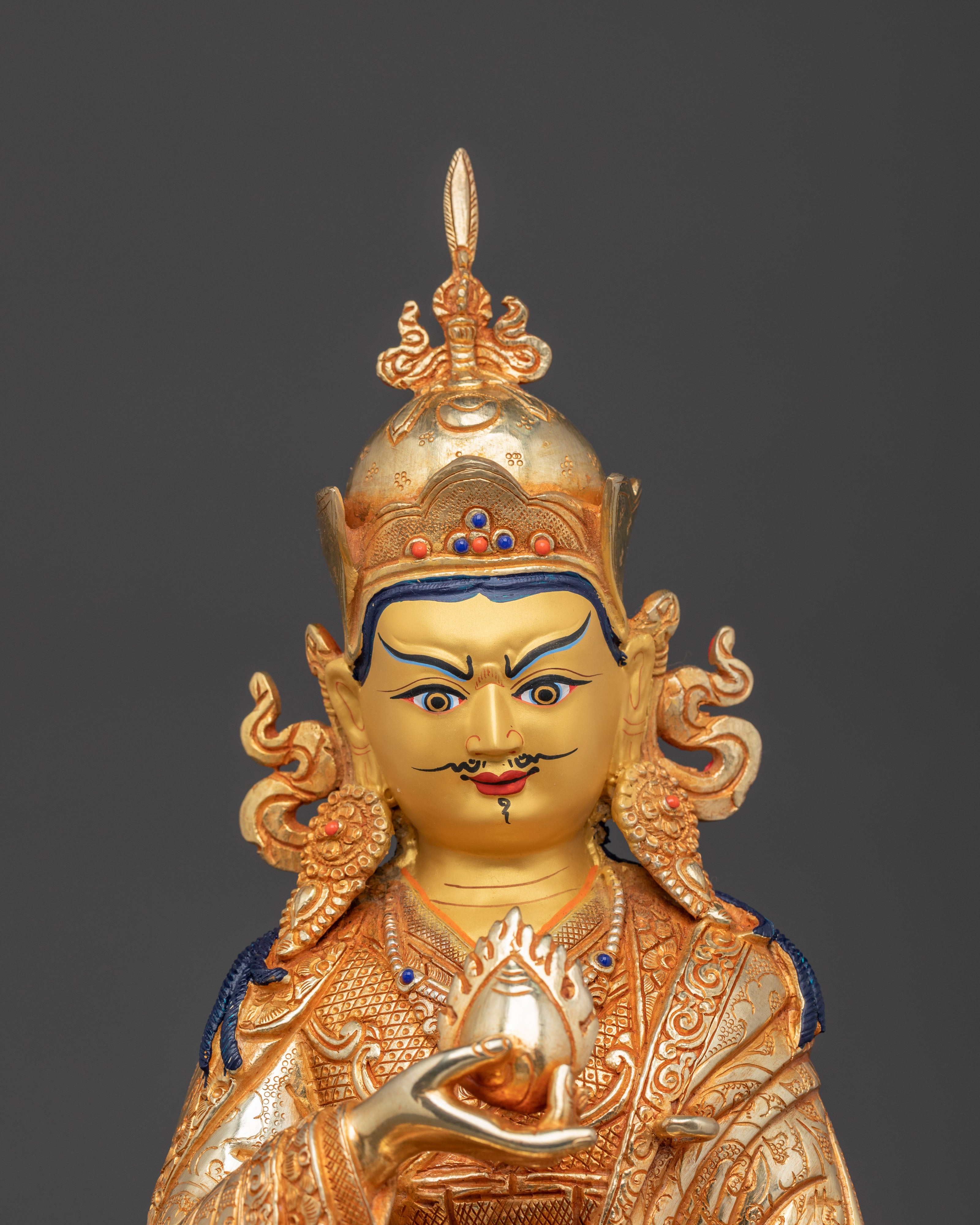 Guru Norla Wisdom Statue | Tibetan Ritual Decor
