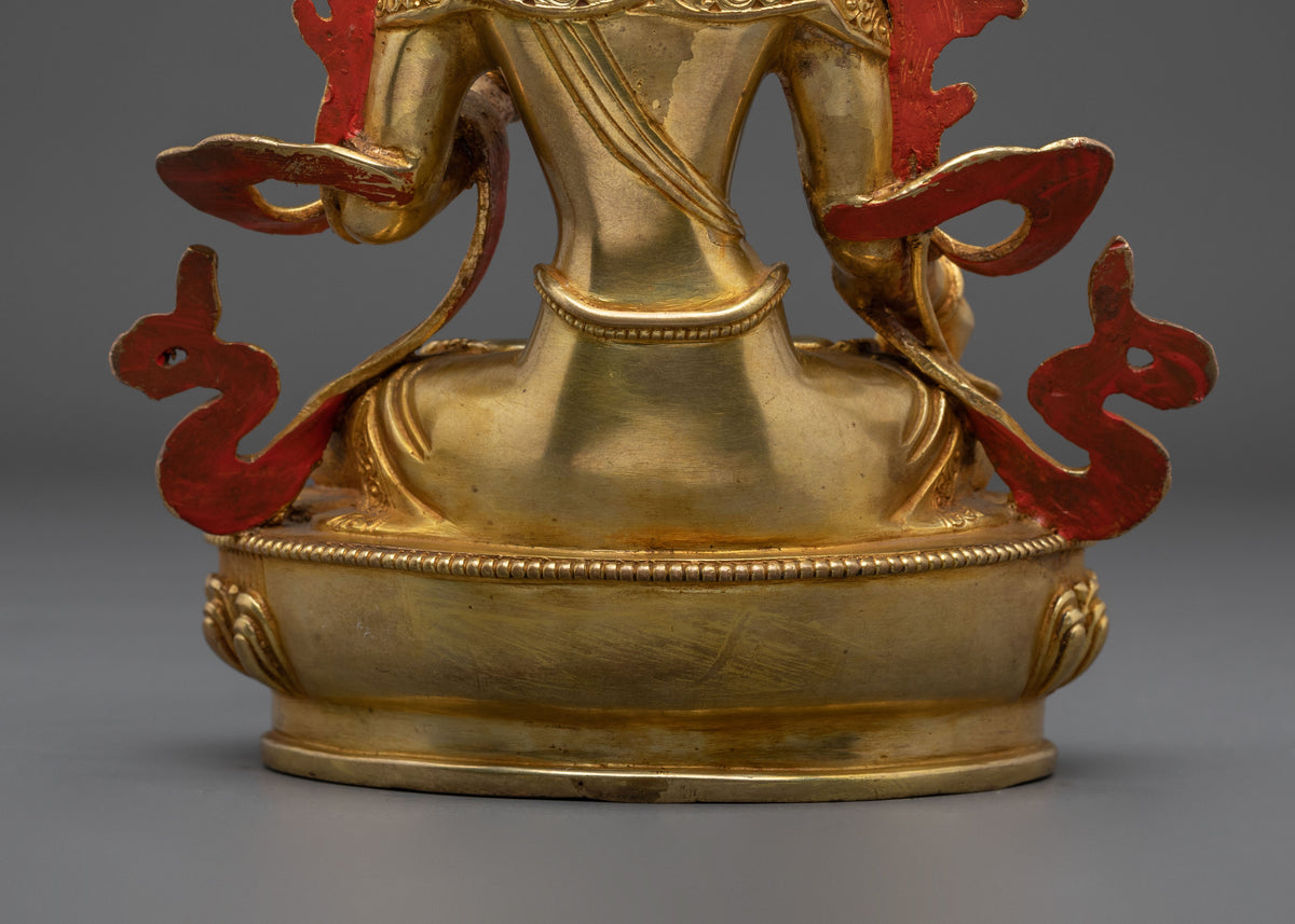 White Tara Compassionate Goddess Statue | Buddhist Altar Figure