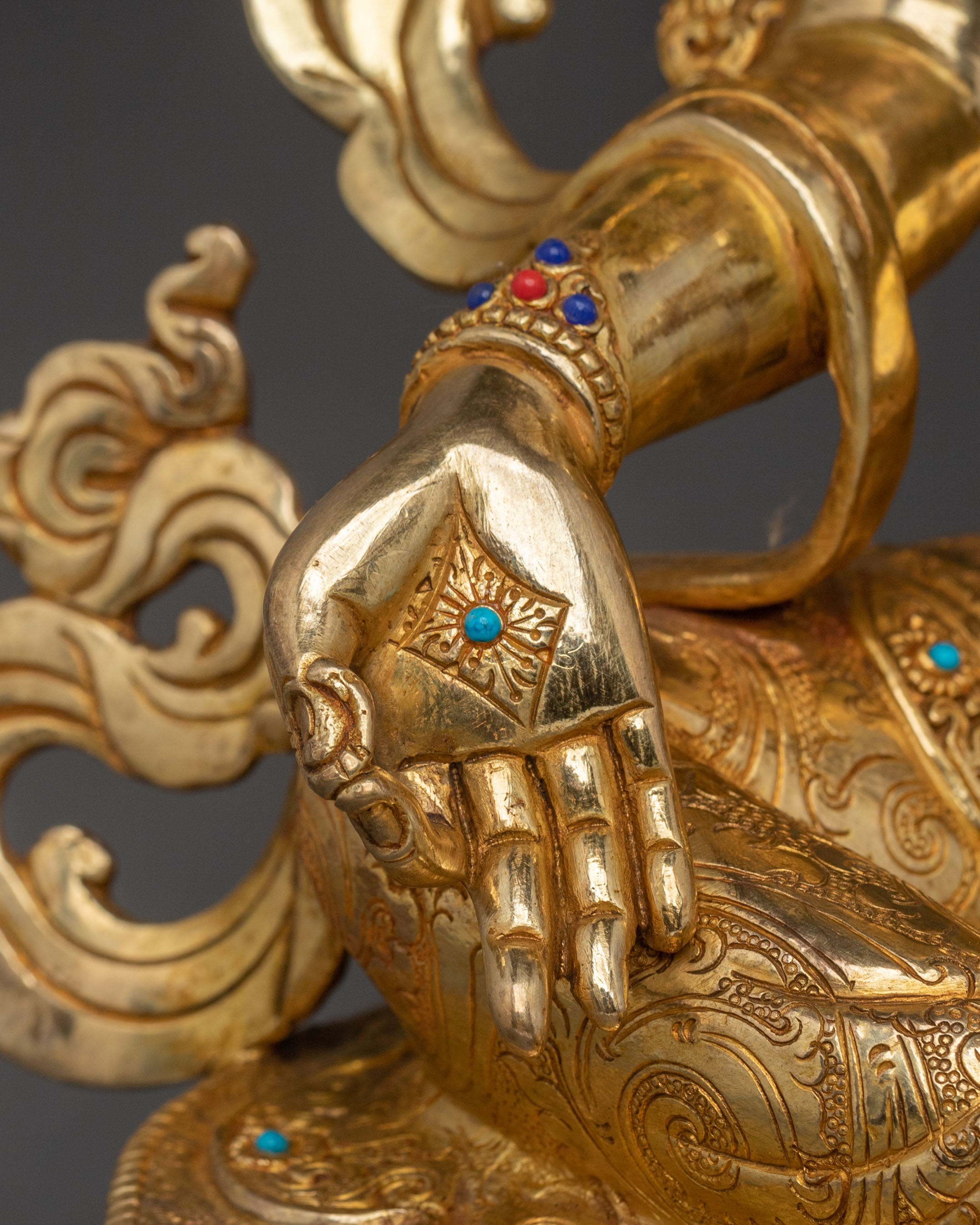 Green Tara Sculpture: Goddess of Compassion