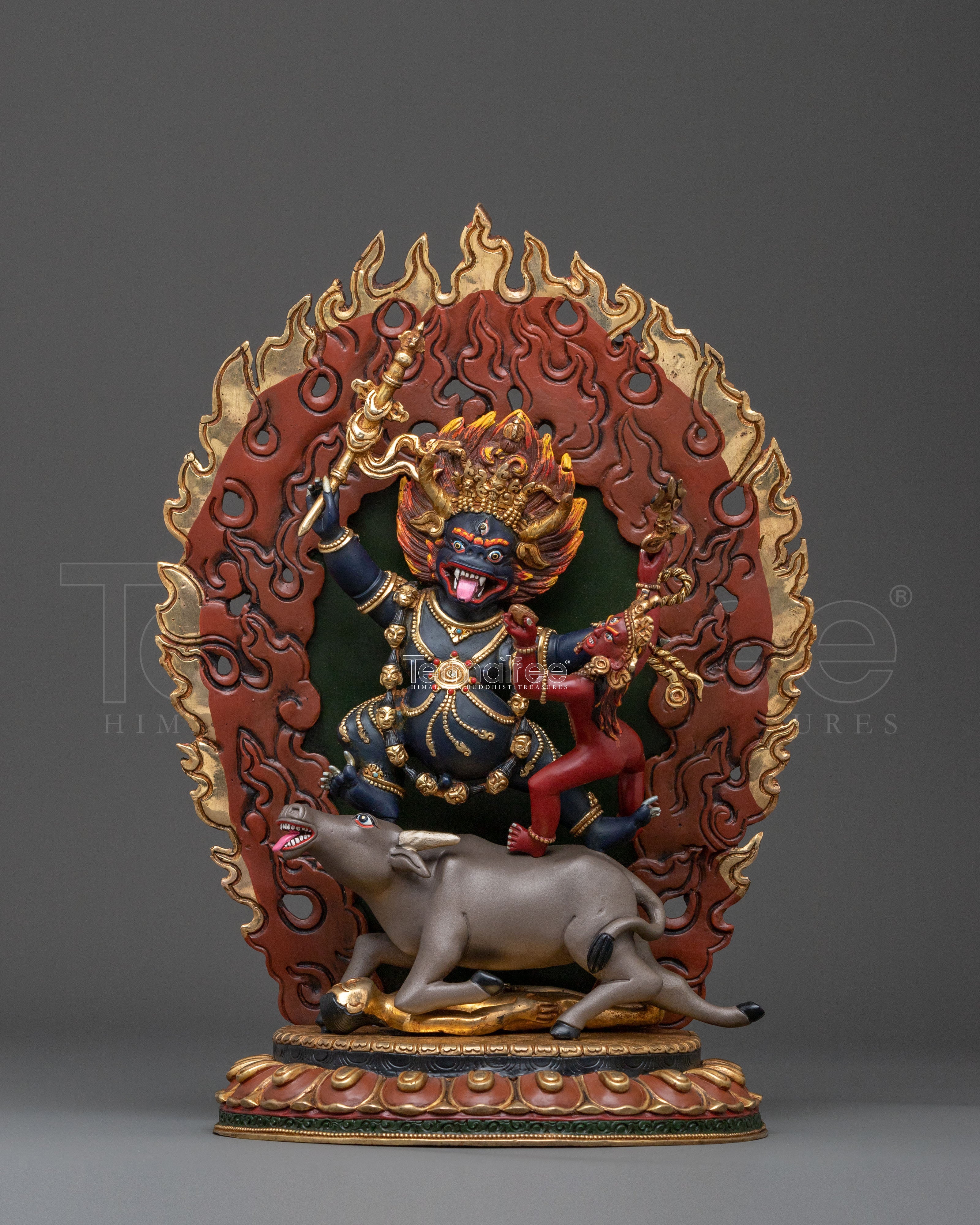 Sacred Yama Dharmaraja Statue