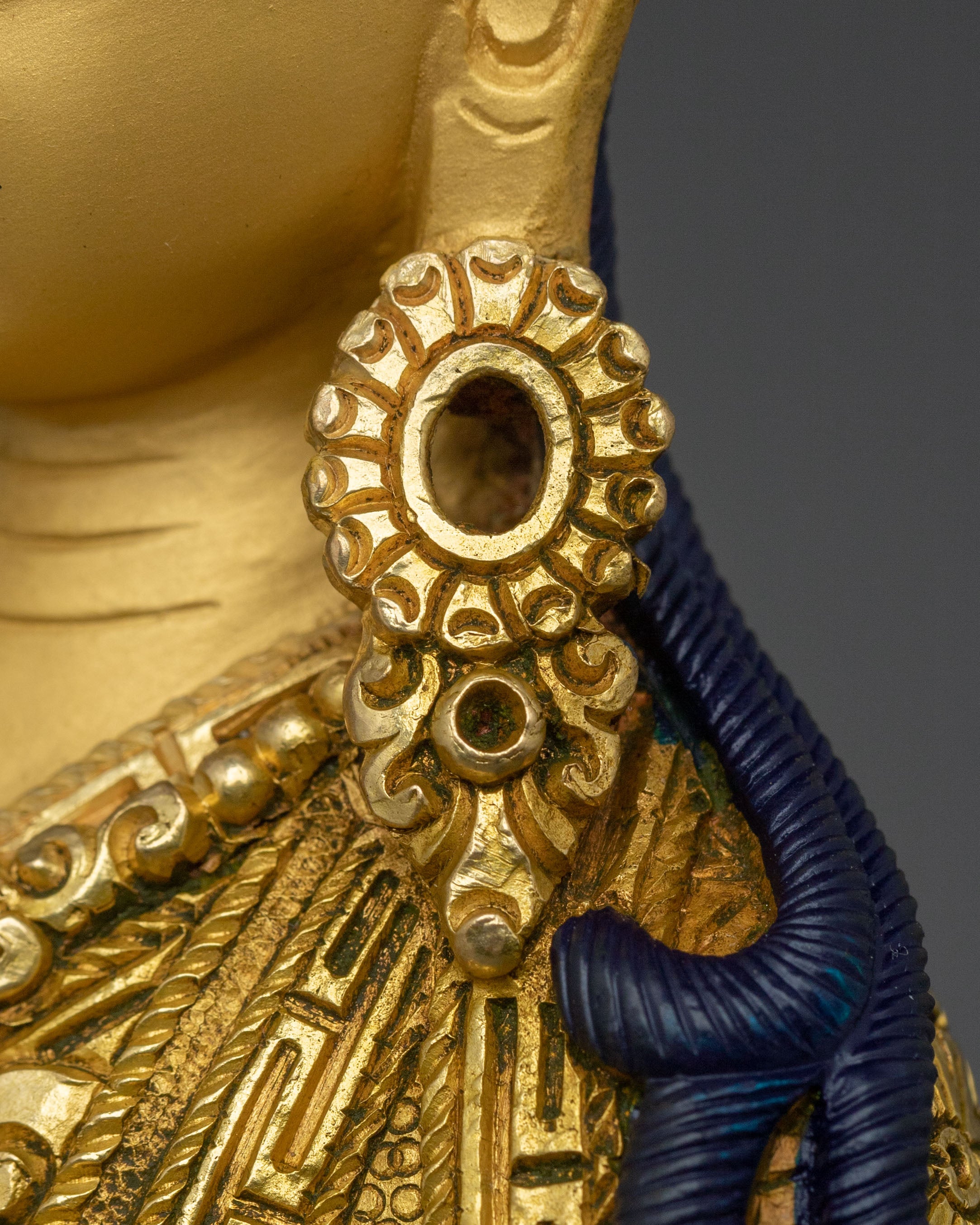 Guru Rinpoche Buddhist Shrine Statue | Buddhist Shrine Sculpture