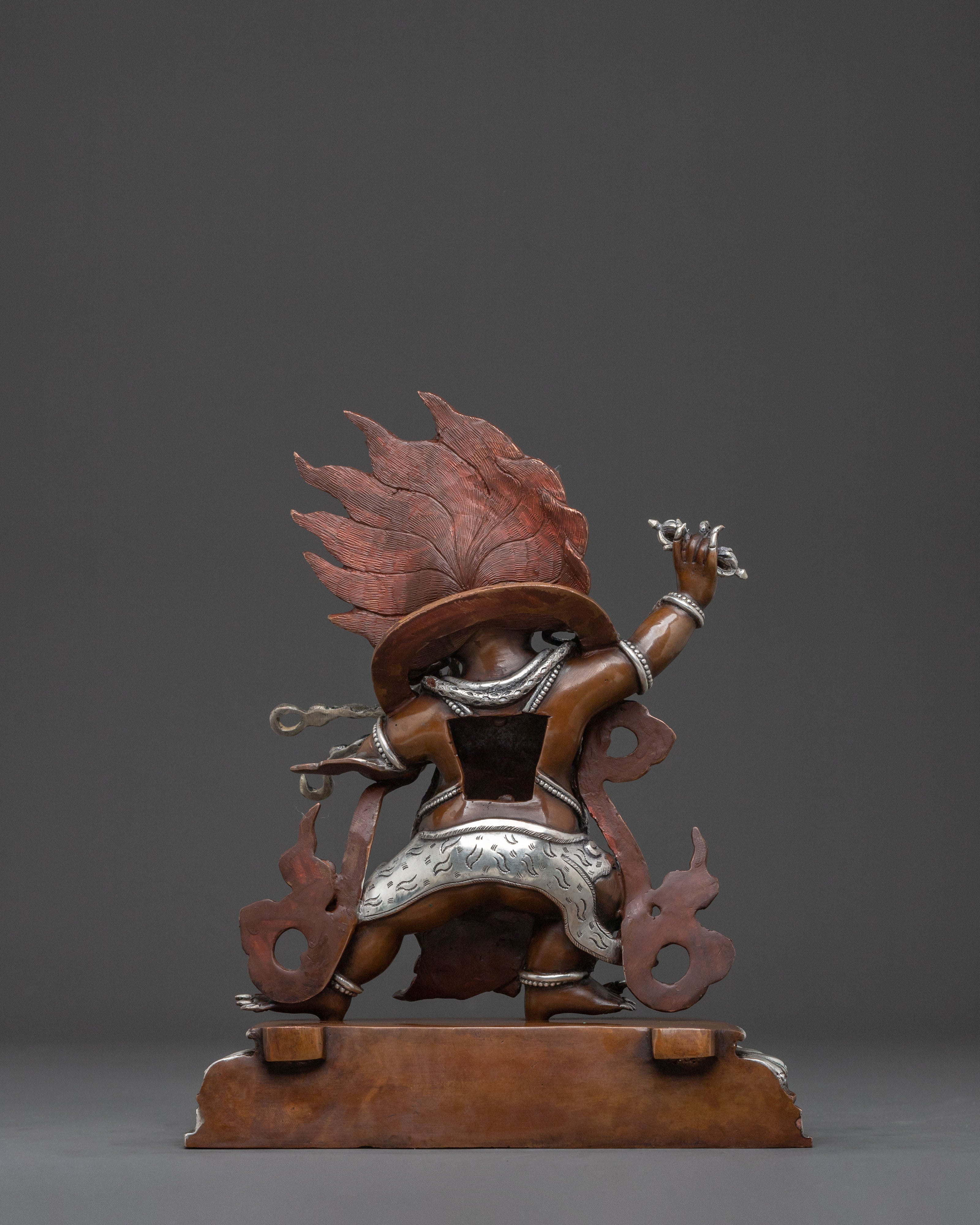 Vajrapani Altar Decor Statue | Fierce Protector Deity of Dharma